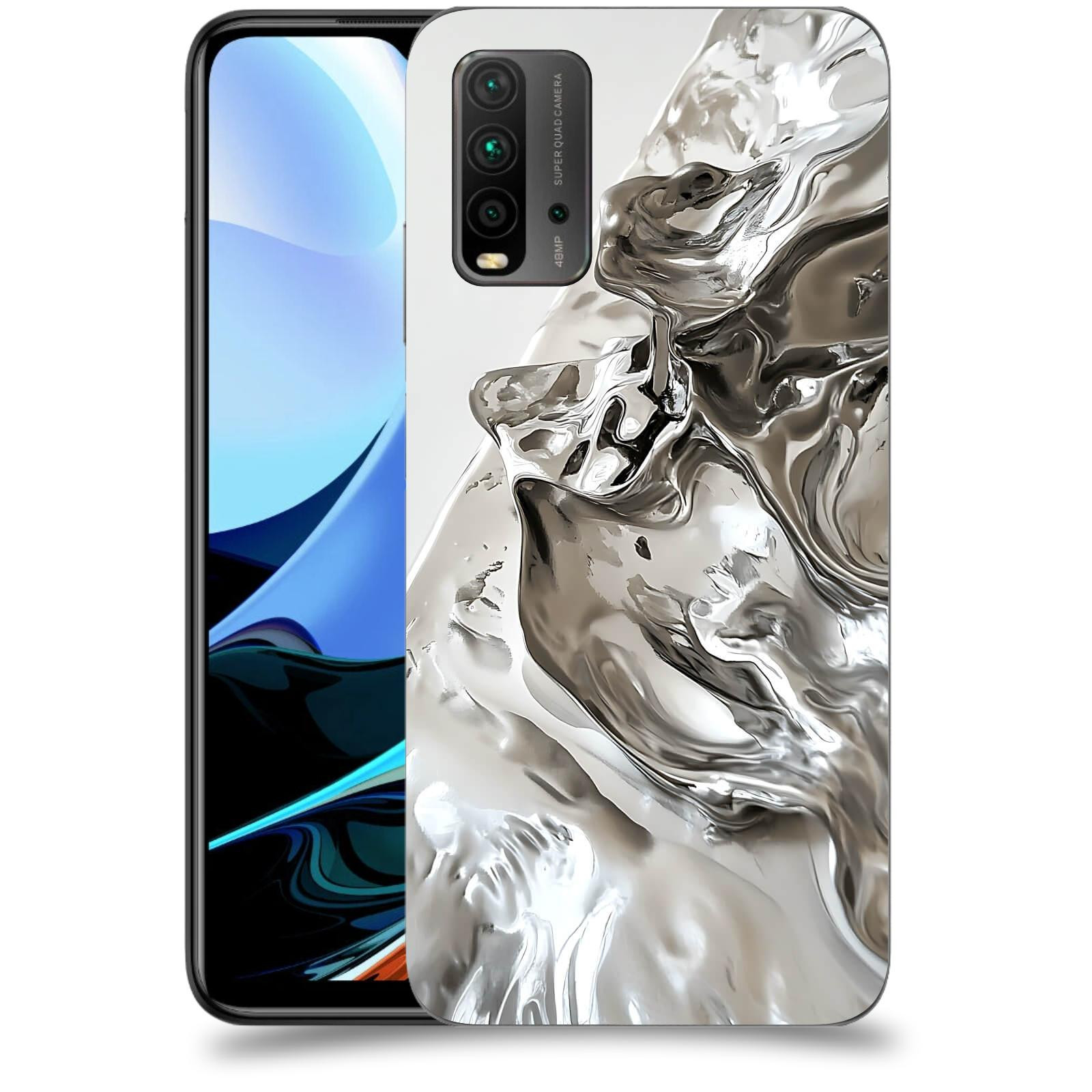 ACOVER Kryt na mobil Xiaomi Redmi 9T - Tekutost a Futurismus