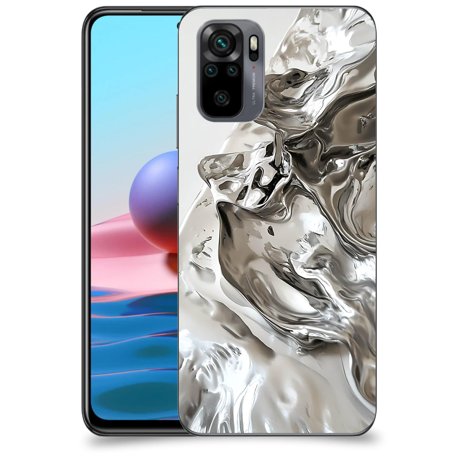 ACOVER Kryt na mobil Xiaomi Redmi Note 10 - Tekutost a Futurismus