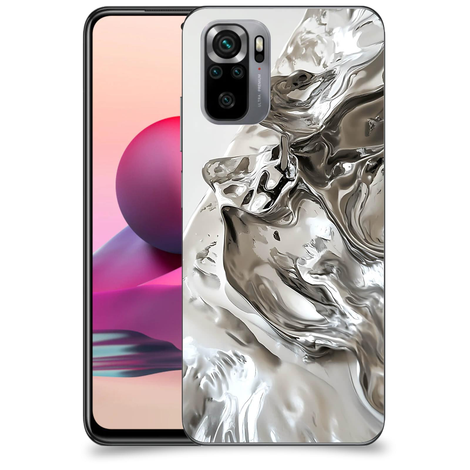 ACOVER Kryt na mobil Xiaomi Redmi Note 10S - Tekutost a Futurismus