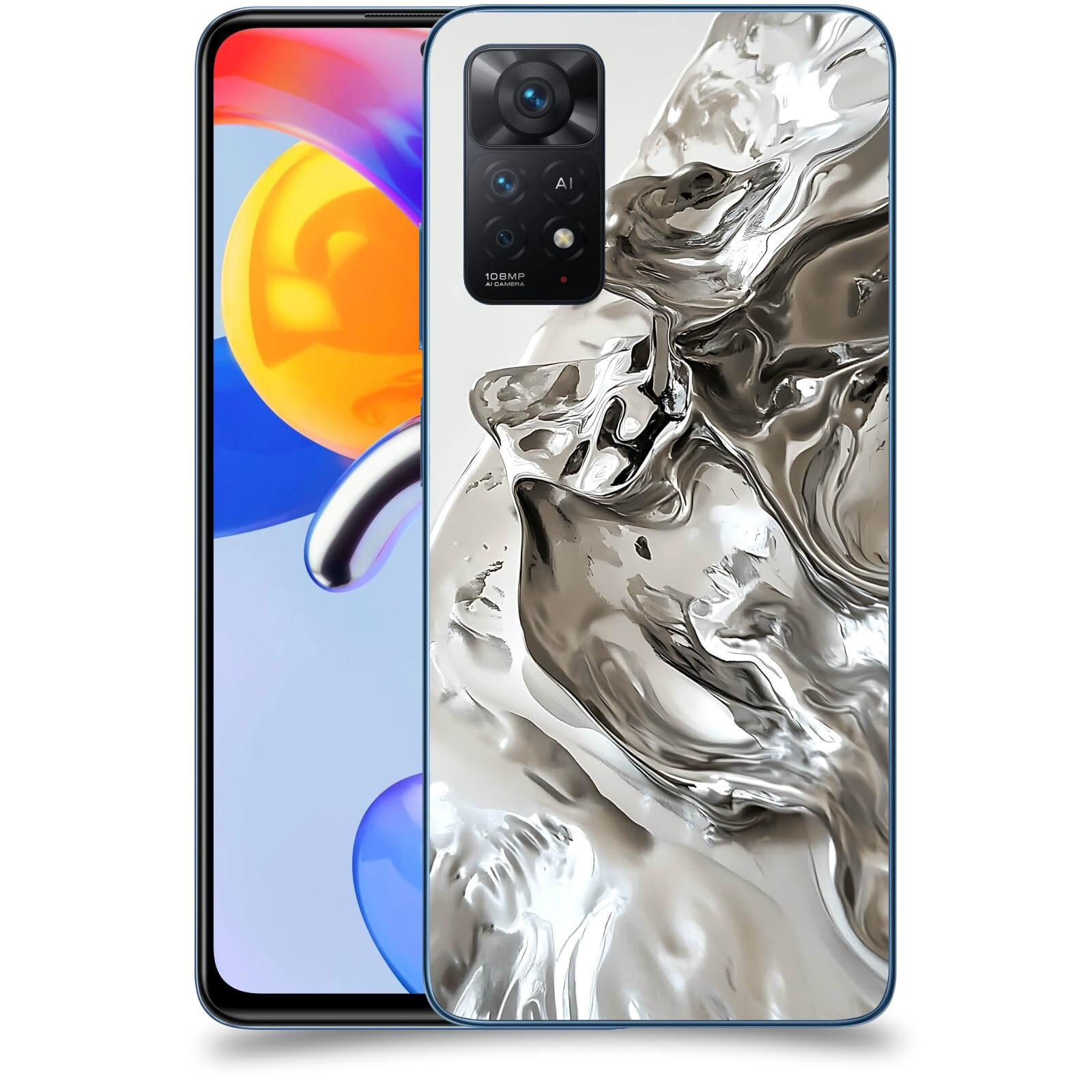 ACOVER Kryt na mobil Xiaomi Redmi Note 11 Pro 5G - Tekutost a Futurismus