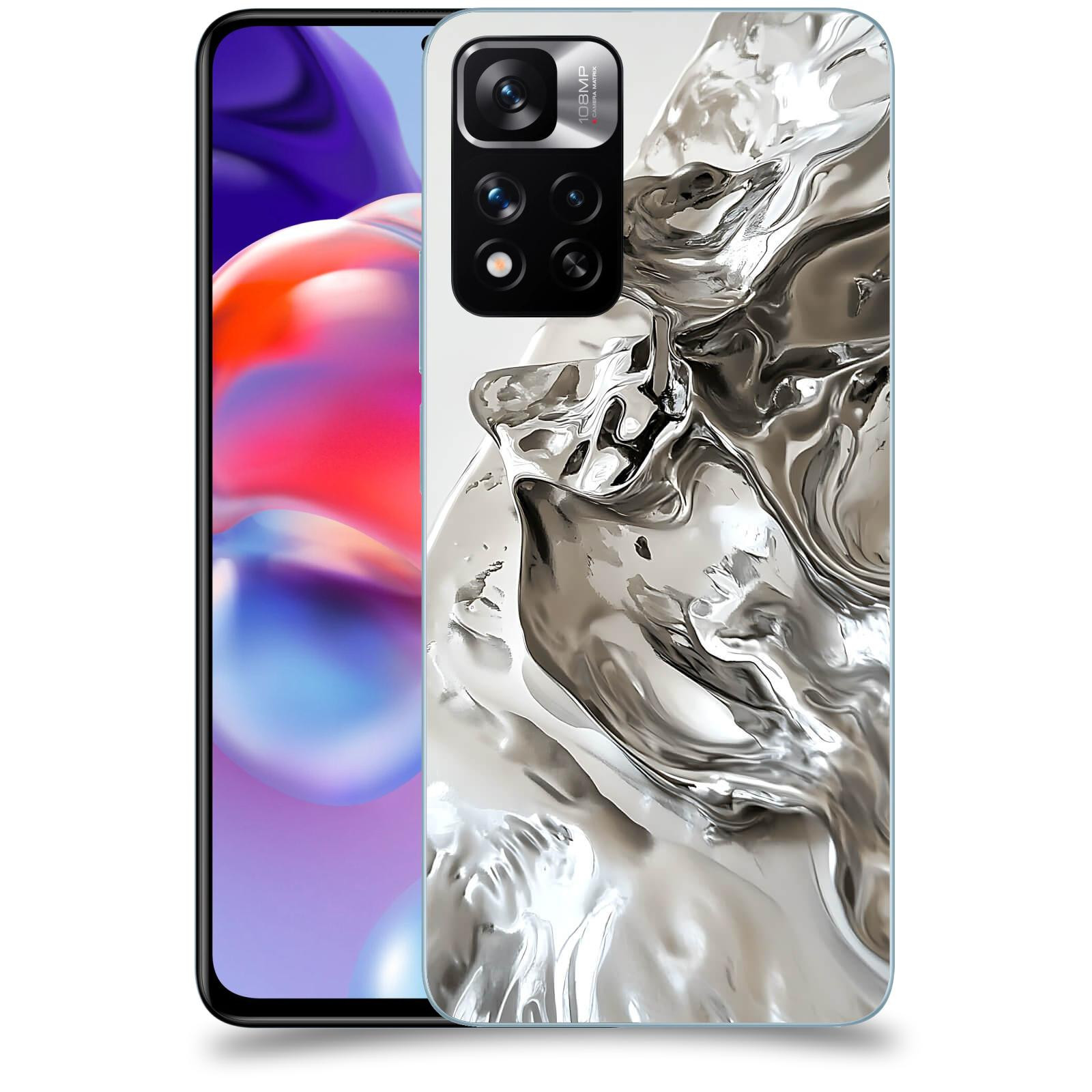 ACOVER Kryt na mobil Xiaomi Redmi Note 11 Pro+ 5G - Tekutost a Futurismus