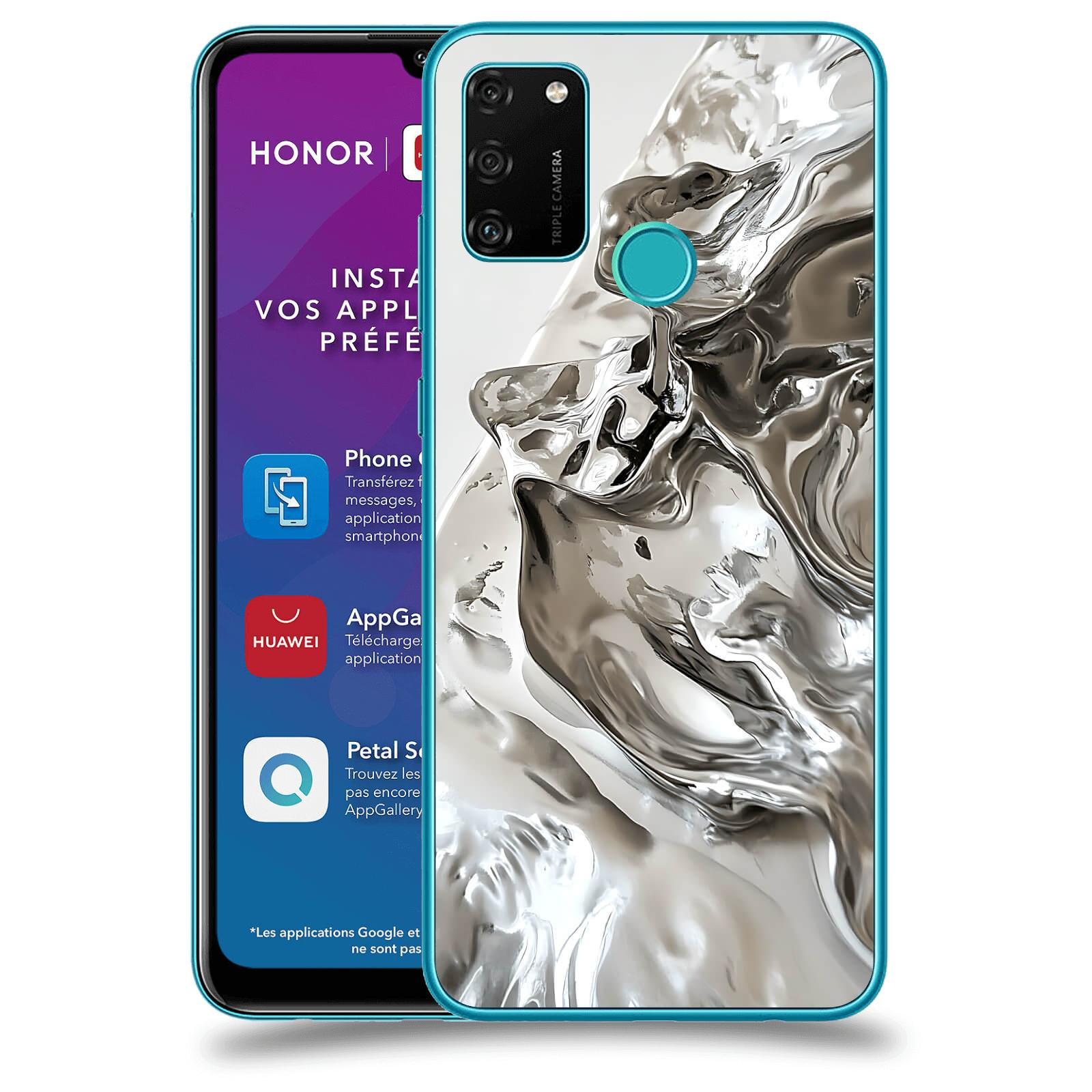 ACOVER Kryt na mobil Honor 9A - Tekutost a Futurismus