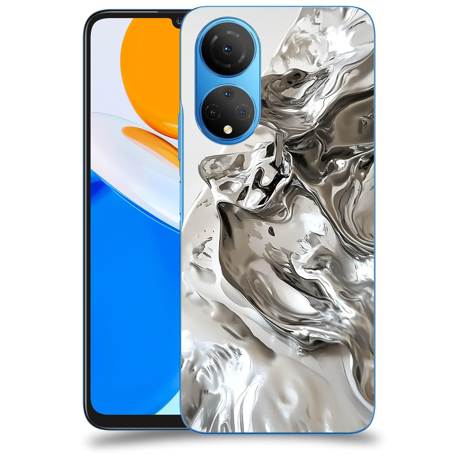 ACOVER Kryt na mobil Honor X7 - Tekutost a Futurismus