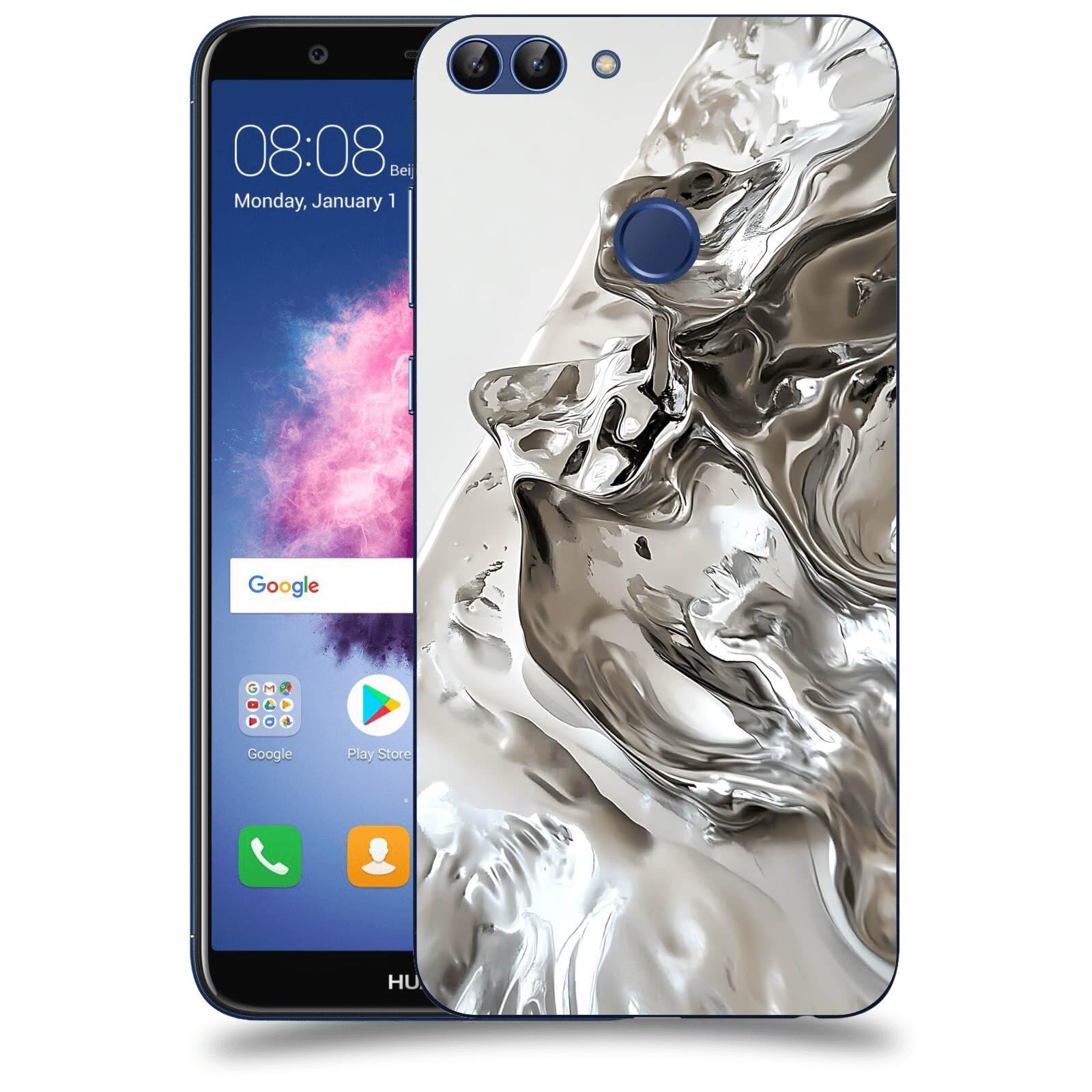 ACOVER Kryt na mobil Huawei P Smart - Tekutost a Futurismus