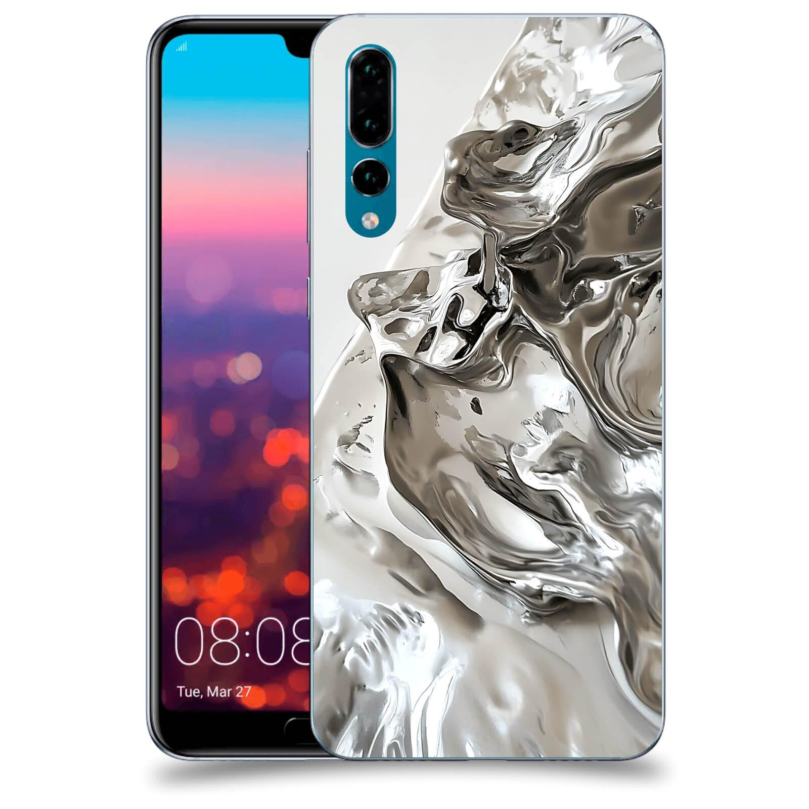 ACOVER Kryt na mobil Huawei P20 Pro - Tekutost a Futurismus