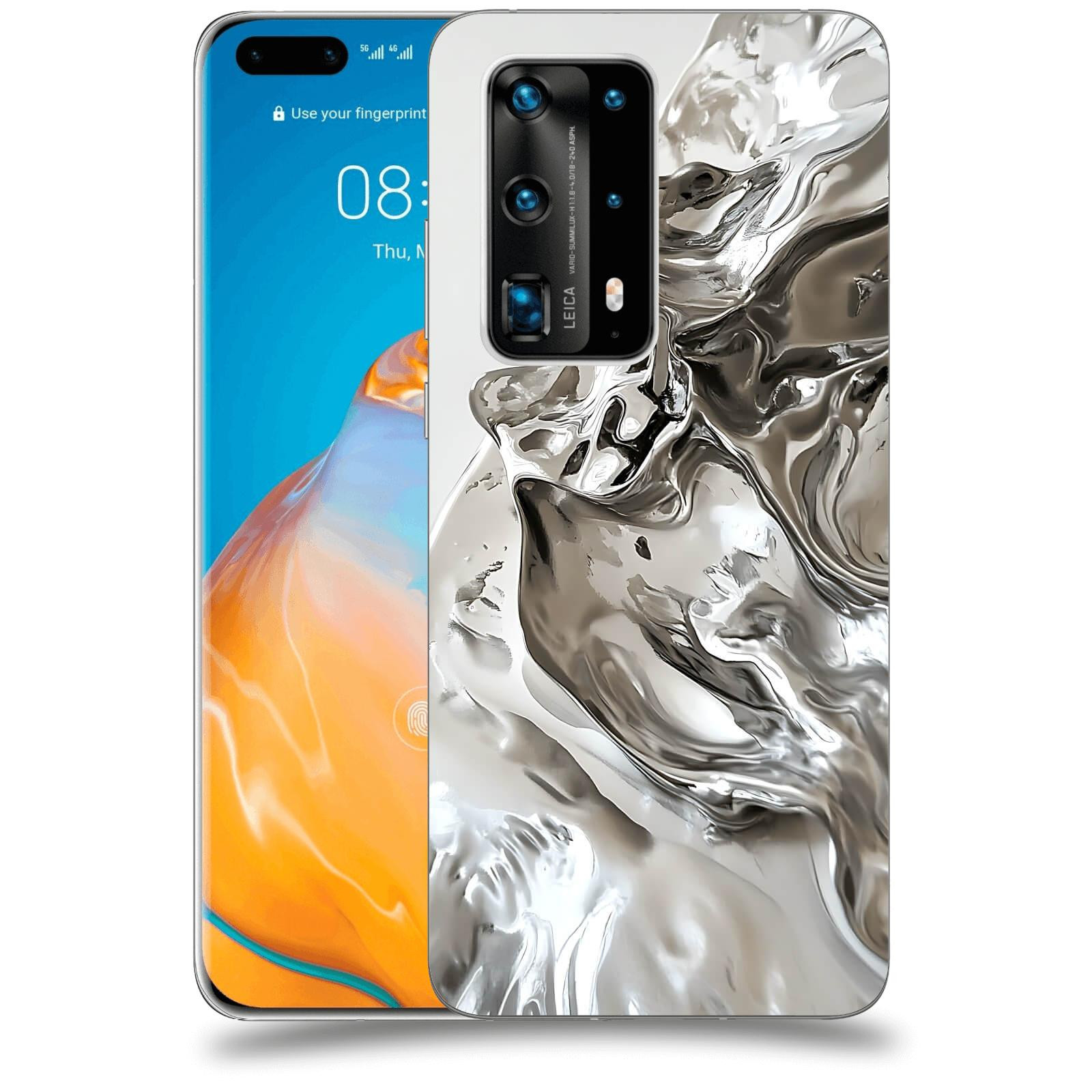 ACOVER Kryt na mobil Huawei P40 Pro - Tekutost a Futurismus