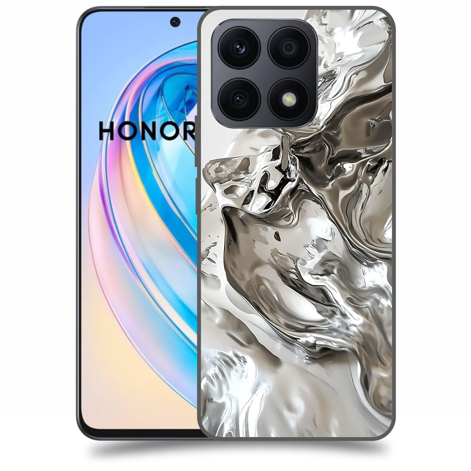 ACOVER Kryt na mobil Honor X8a - Tekutost a Futurismus