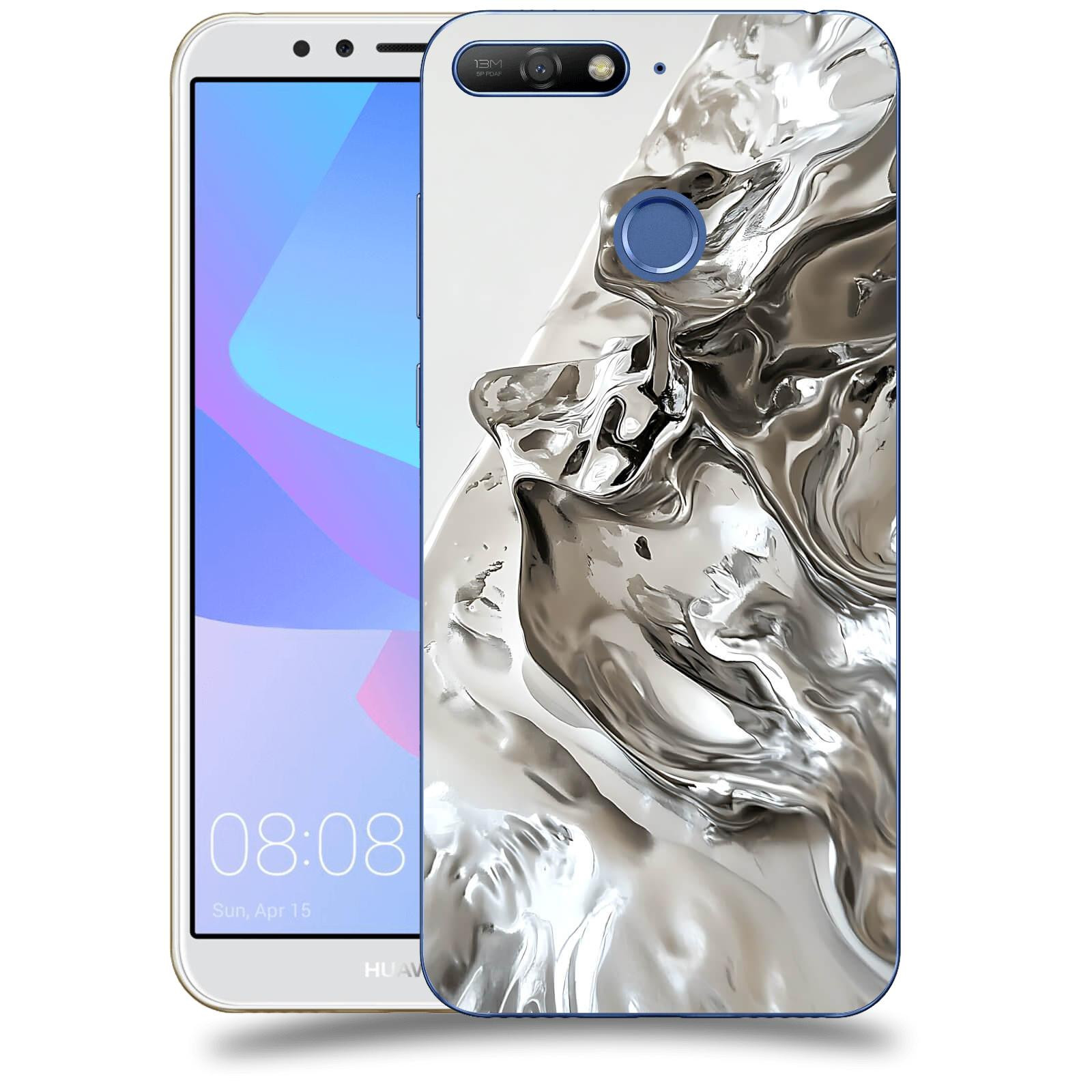 ACOVER Kryt na mobil Huawei Y6 Prime 2018 - Tekutost a Futurismus