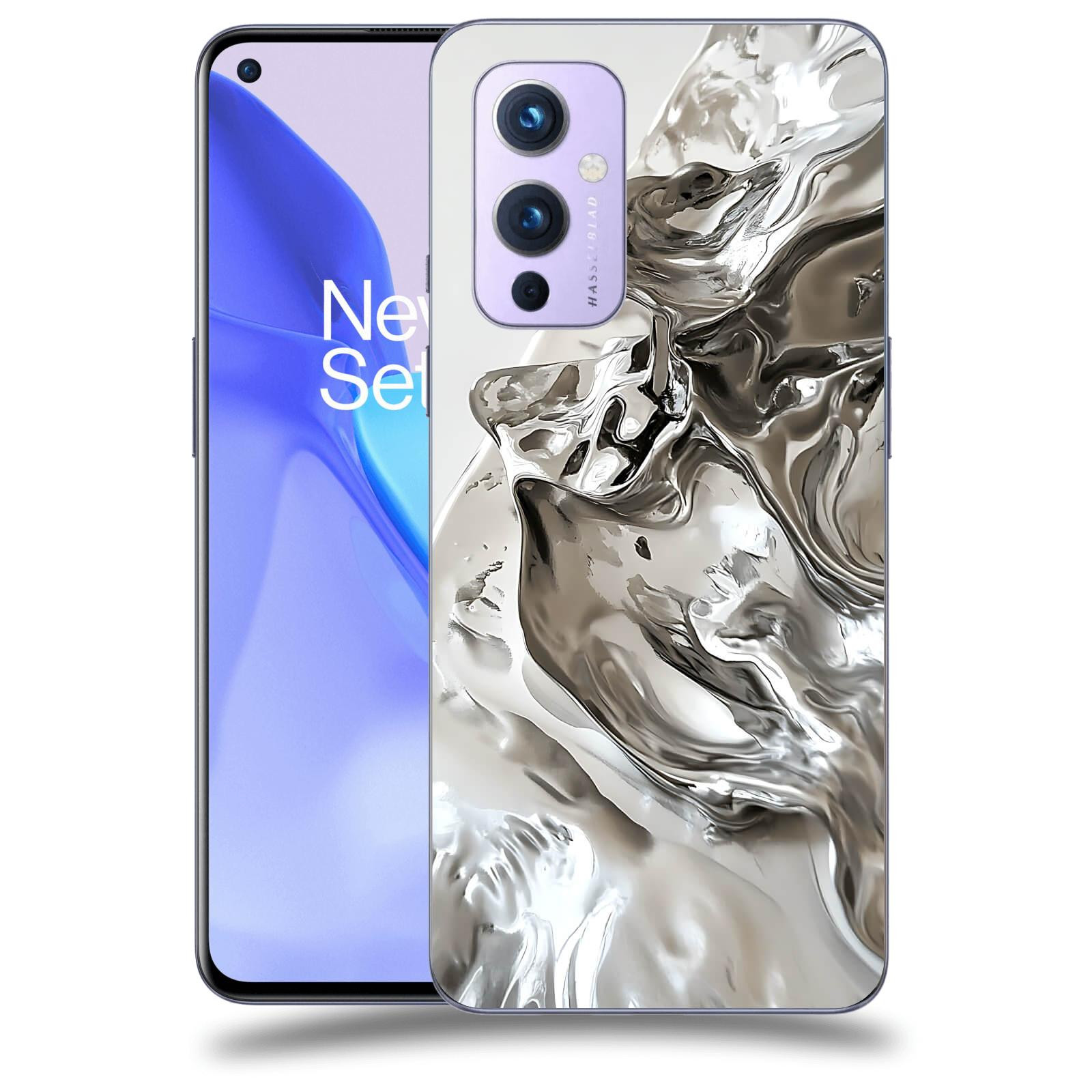 ACOVER Kryt na mobil OnePlus 9 - Tekutost a Futurismus