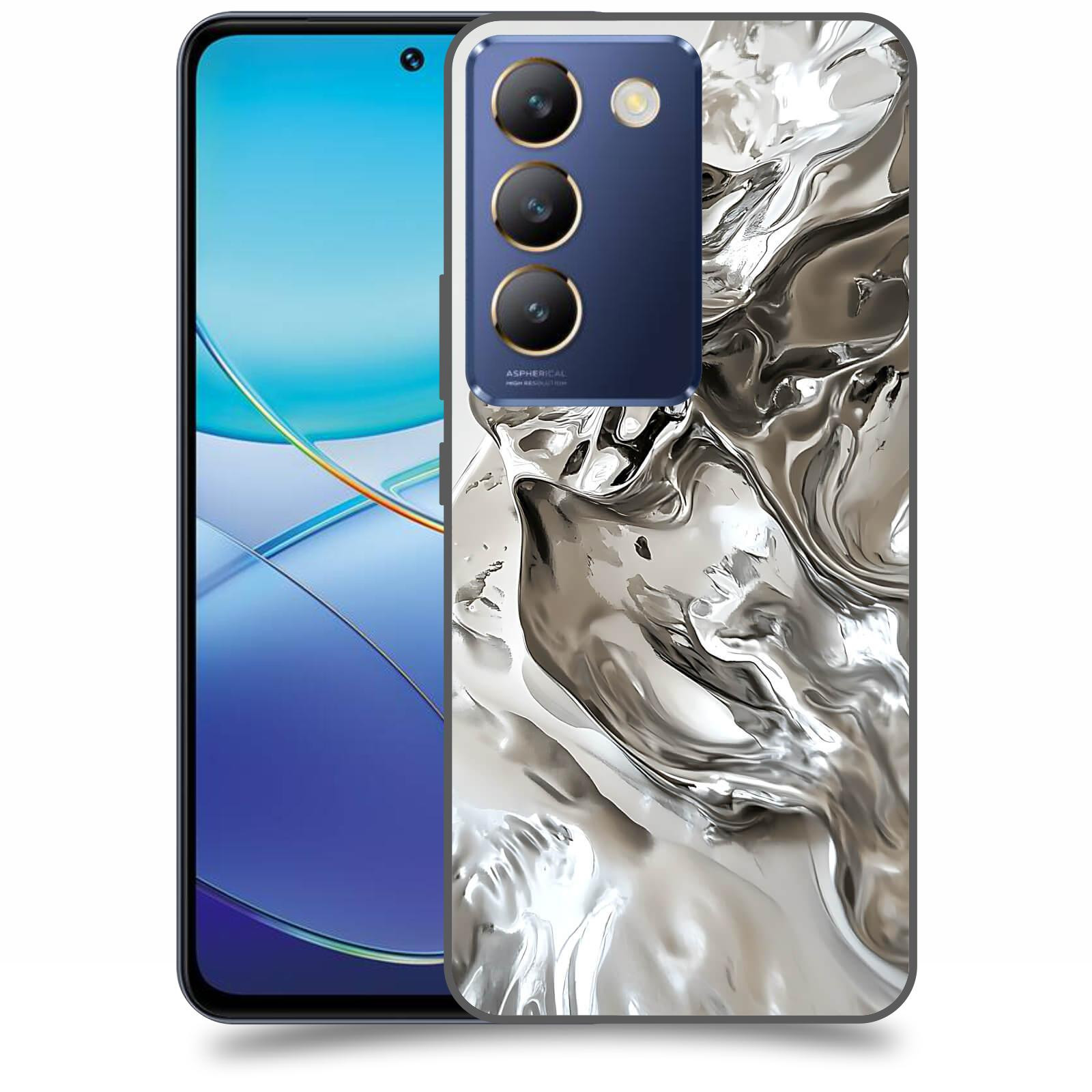 ACOVER Kryt na mobil Vivo V40SE - Tekutost a Futurismus