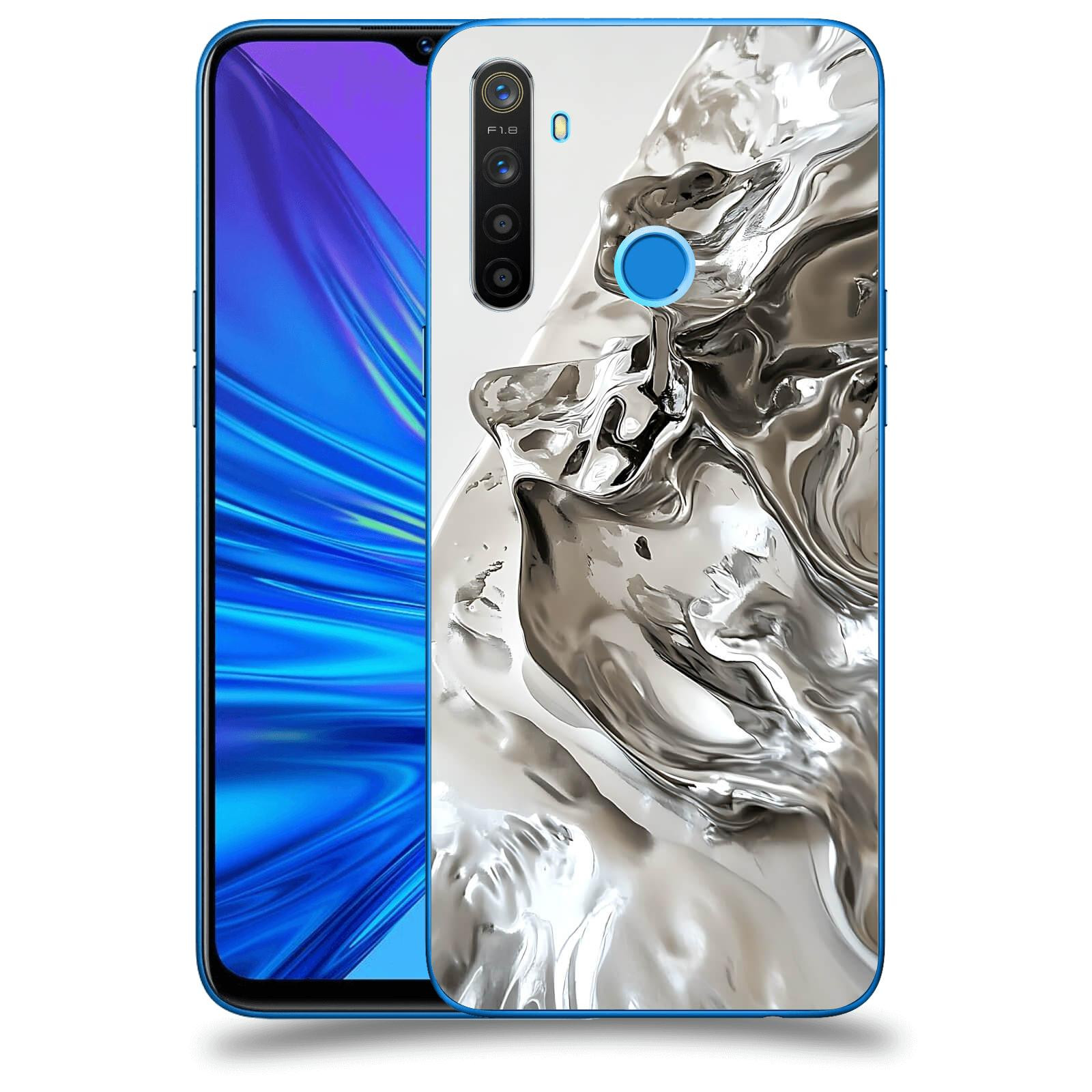ACOVER Kryt na mobil Realme 5 - Tekutost a Futurismus