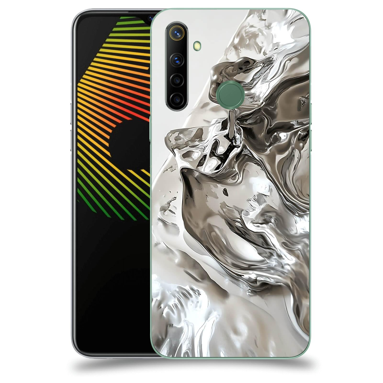 ACOVER Kryt na mobil Realme 6i - Tekutost a Futurismus