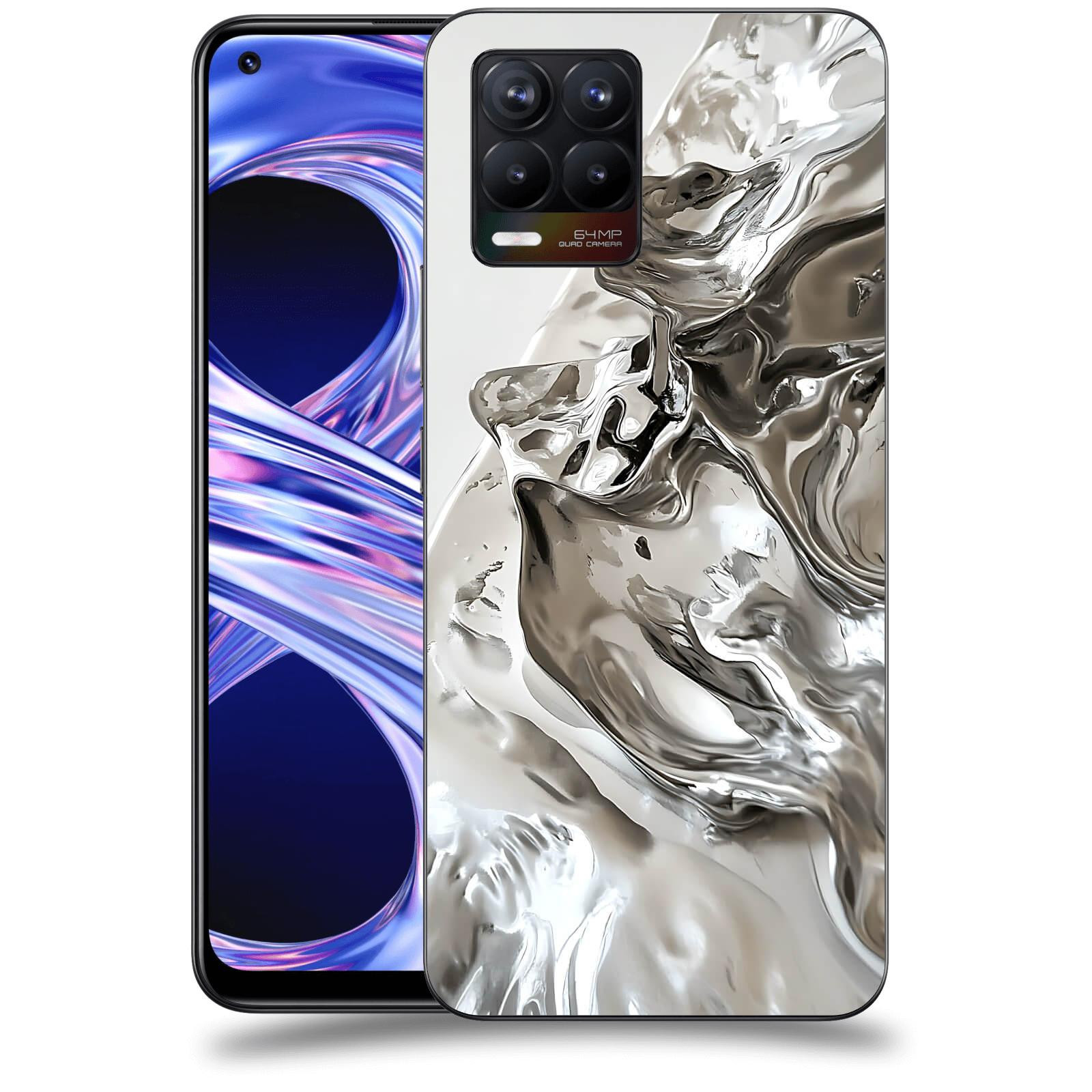 ACOVER Kryt na mobil Realme 8 - Tekutost a Futurismus