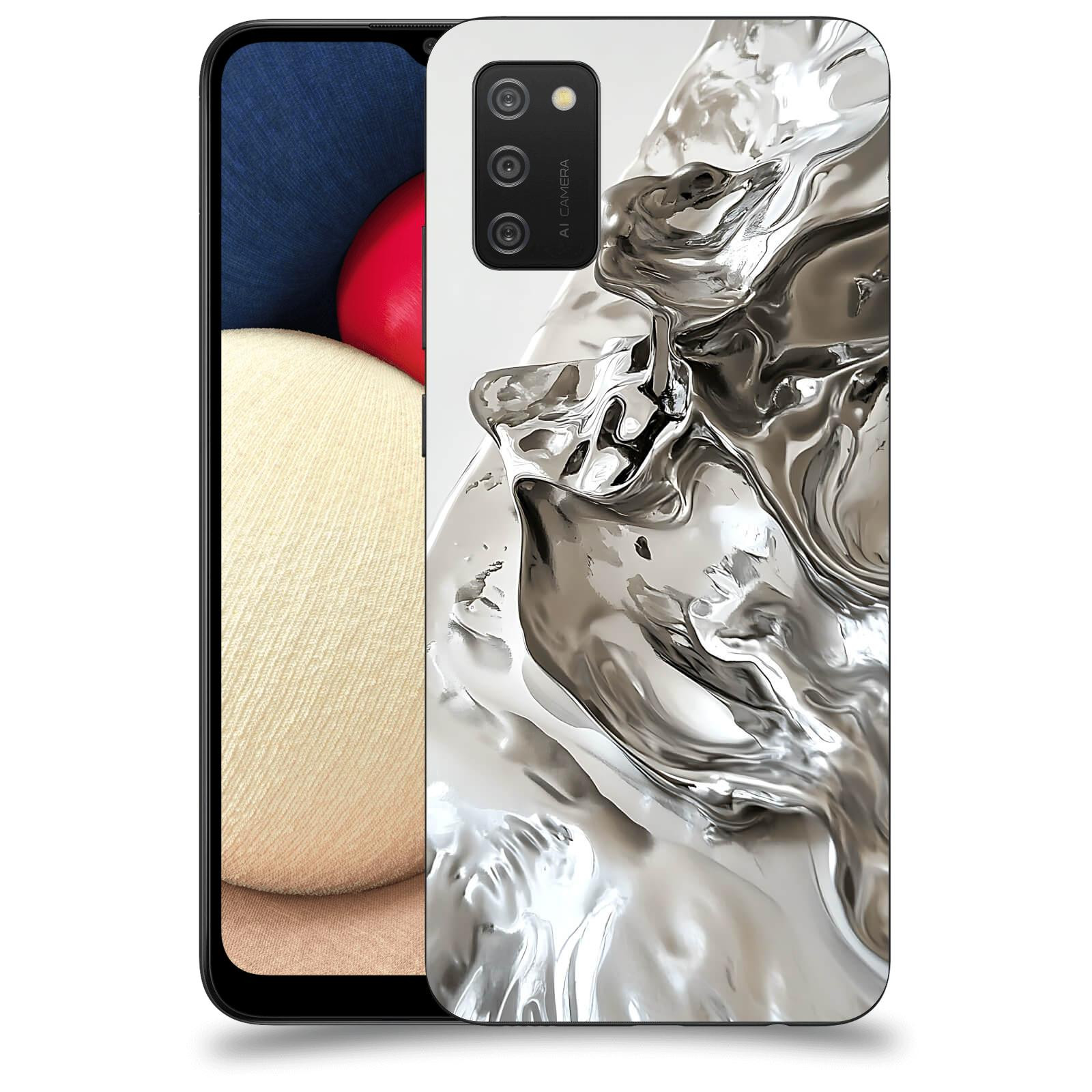 ACOVER Kryt na mobil Samsung Galaxy A02s A025G - Tekutost a Futurismus