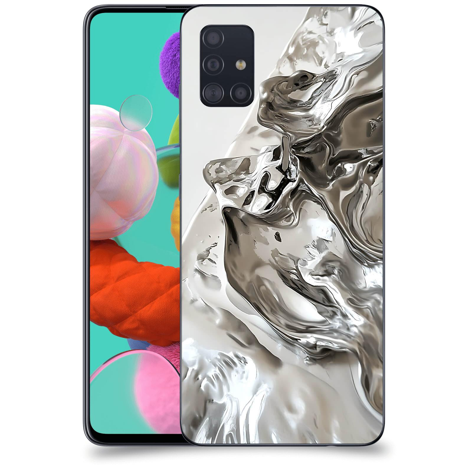 ACOVER Kryt na mobil Samsung Galaxy A51 A515F - Tekutost a Futurismus