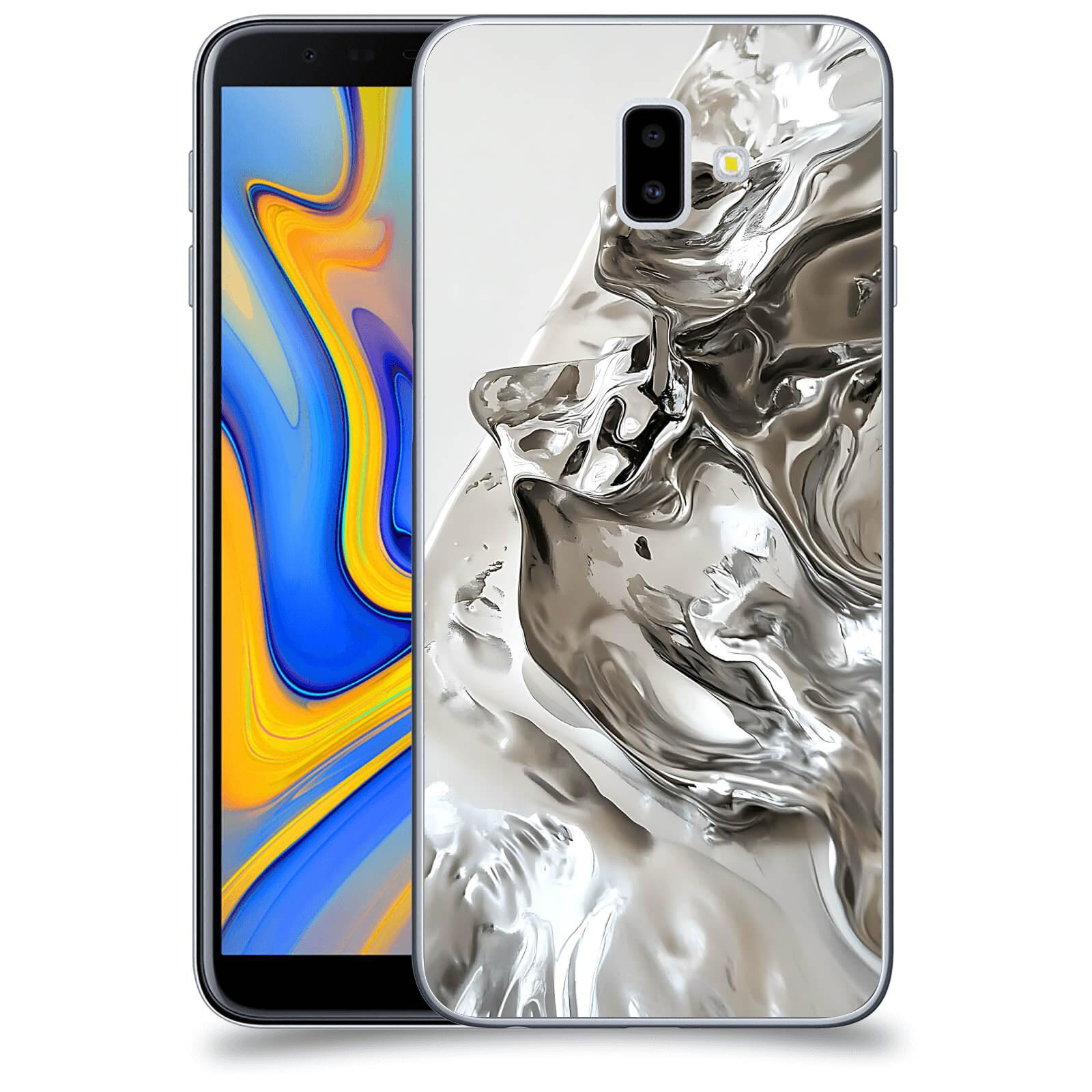 ACOVER Kryt na mobil Samsung Galaxy J6+ J610F - Tekutost a Futurismus