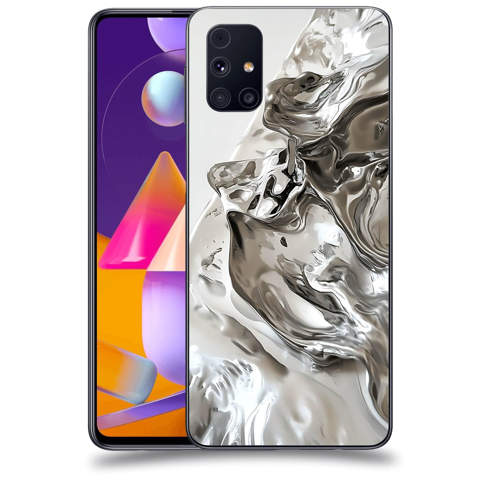 ACOVER Kryt na mobil Samsung Galaxy M31s - Tekutost a Futurismus