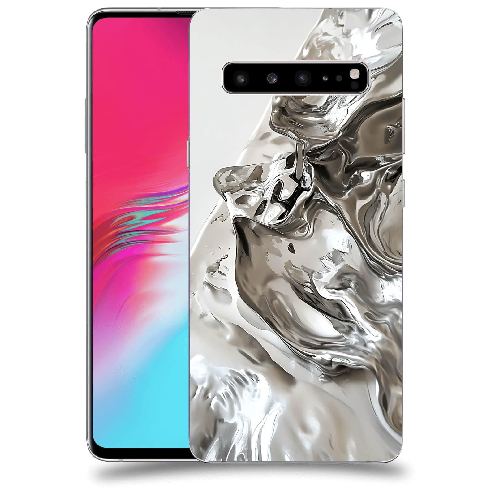 ACOVER Kryt na mobil Samsung Galaxy S10 G973 - Tekutost a Futurismus