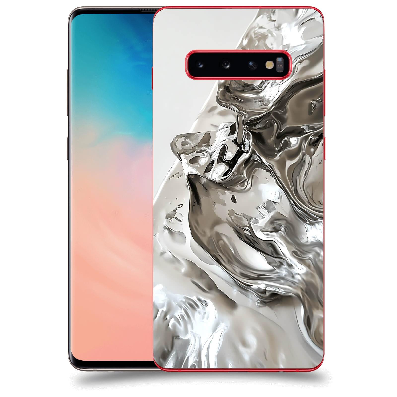 ACOVER Kryt na mobil Samsung Galaxy S10 Plus G975 - Tekutost a Futurismus