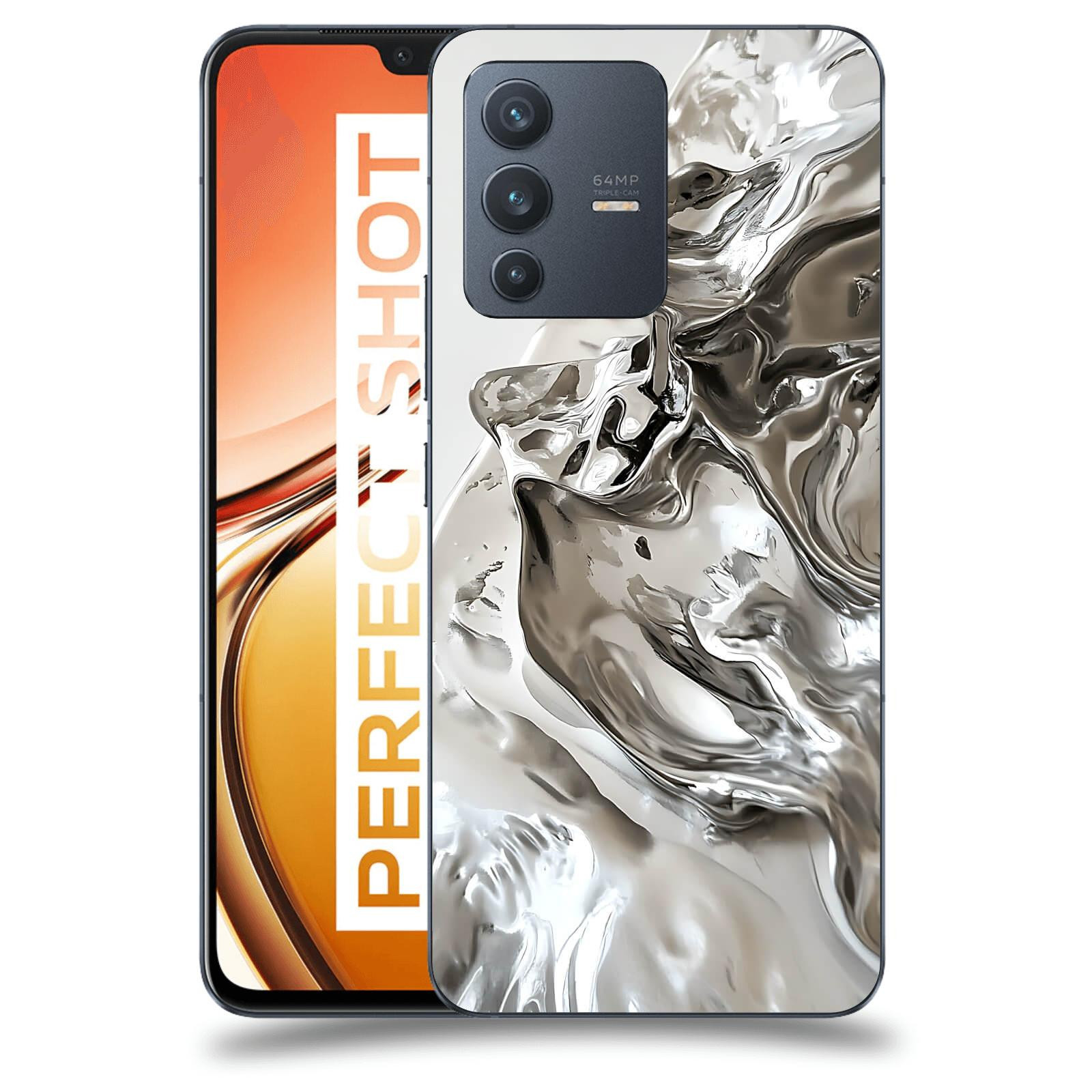 ACOVER Kryt na mobil Vivo V23 5G - Tekutost a Futurismus