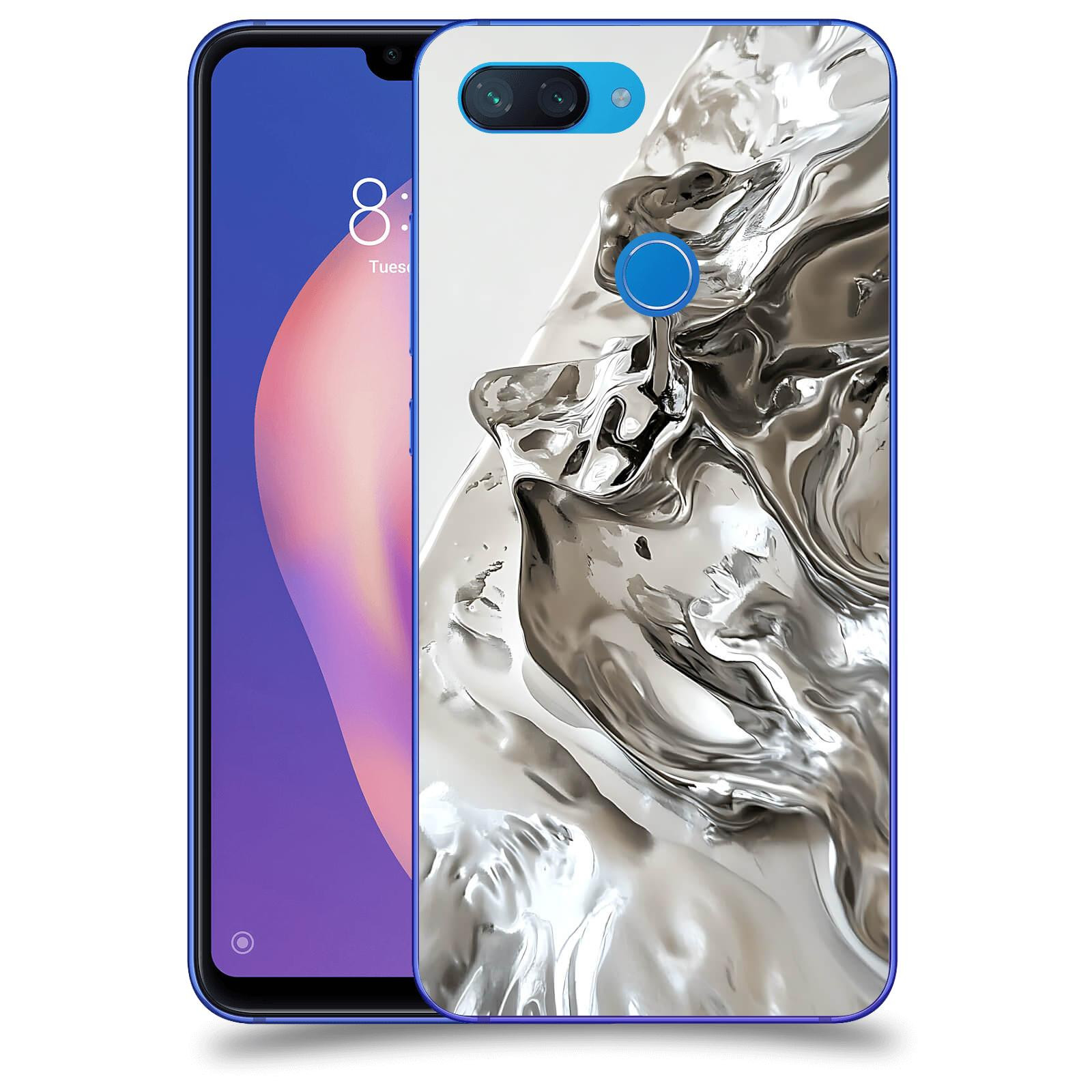 ACOVER Kryt na mobil Xiaomi Mi 8 Lite - Tekutost a Futurismus