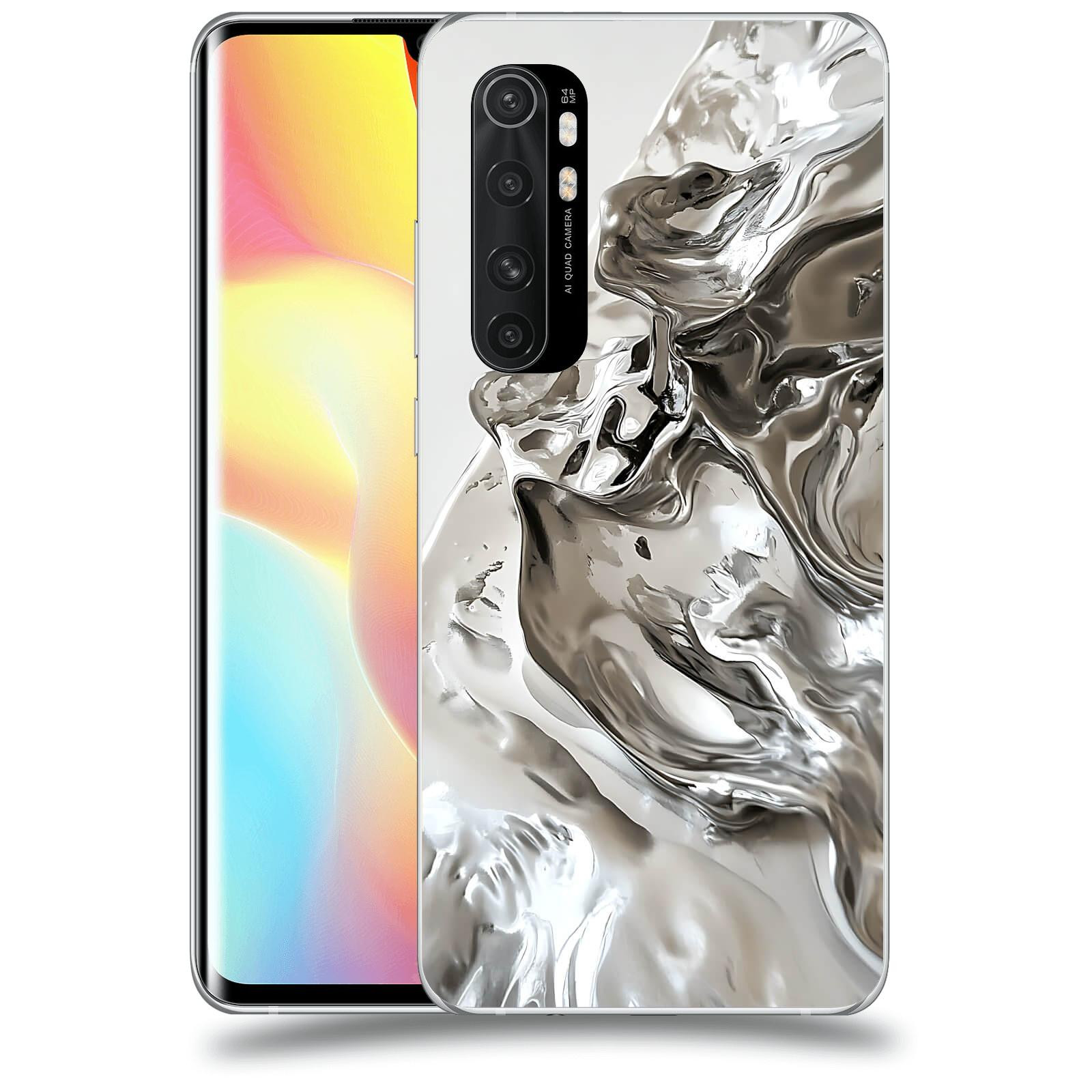 ACOVER Kryt na mobil Xiaomi Mi Note 10 Lite - Tekutost a Futurismus
