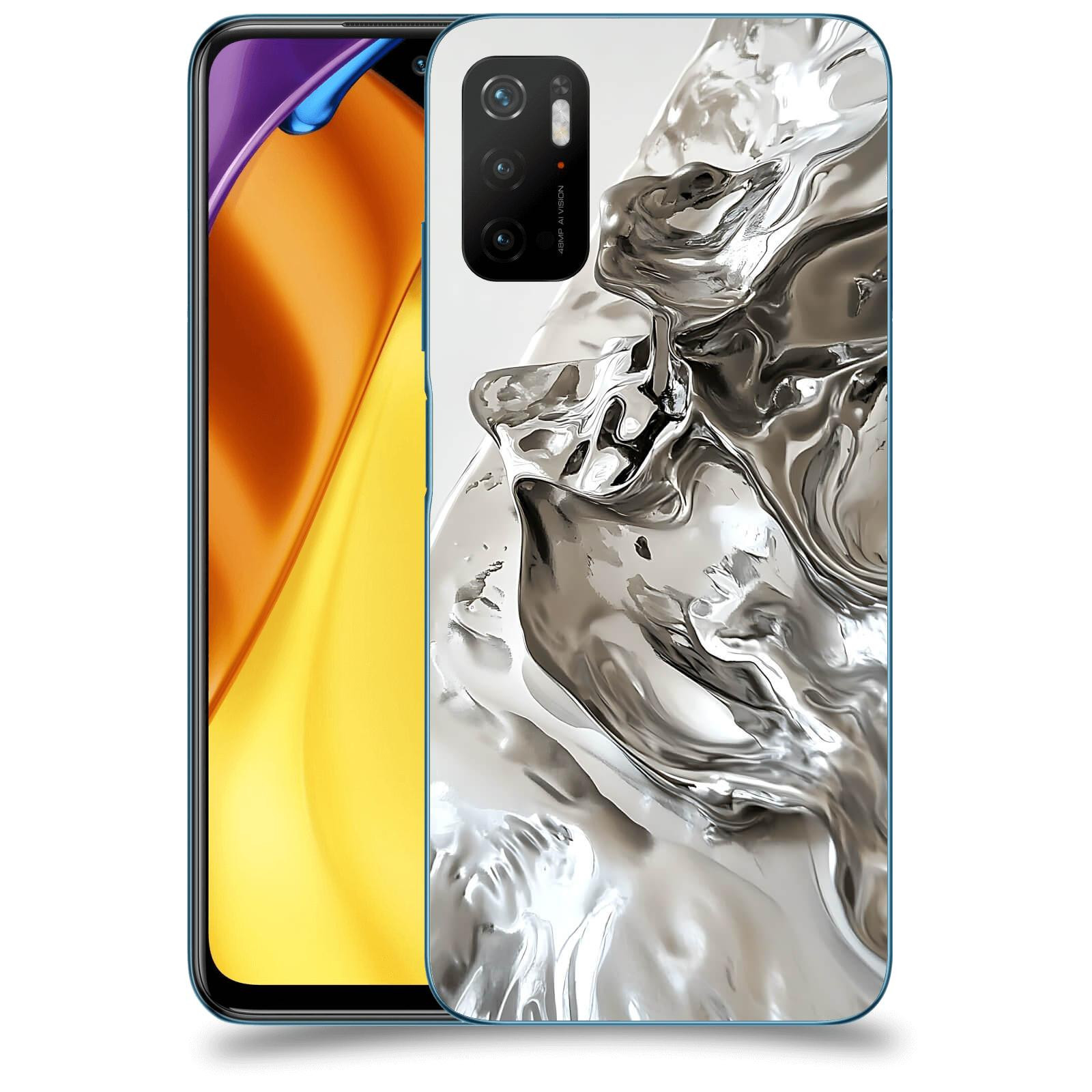 ACOVER Kryt na mobil Xiaomi Poco M3 Pro 5G - Tekutost a Futurismus