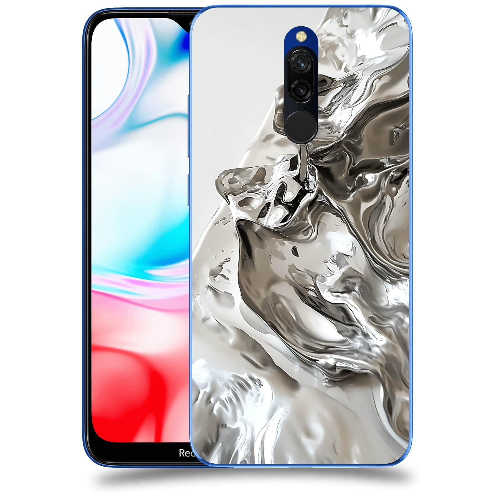 ACOVER Kryt na mobil Xiaomi Redmi 8 - Tekutost a Futurismus