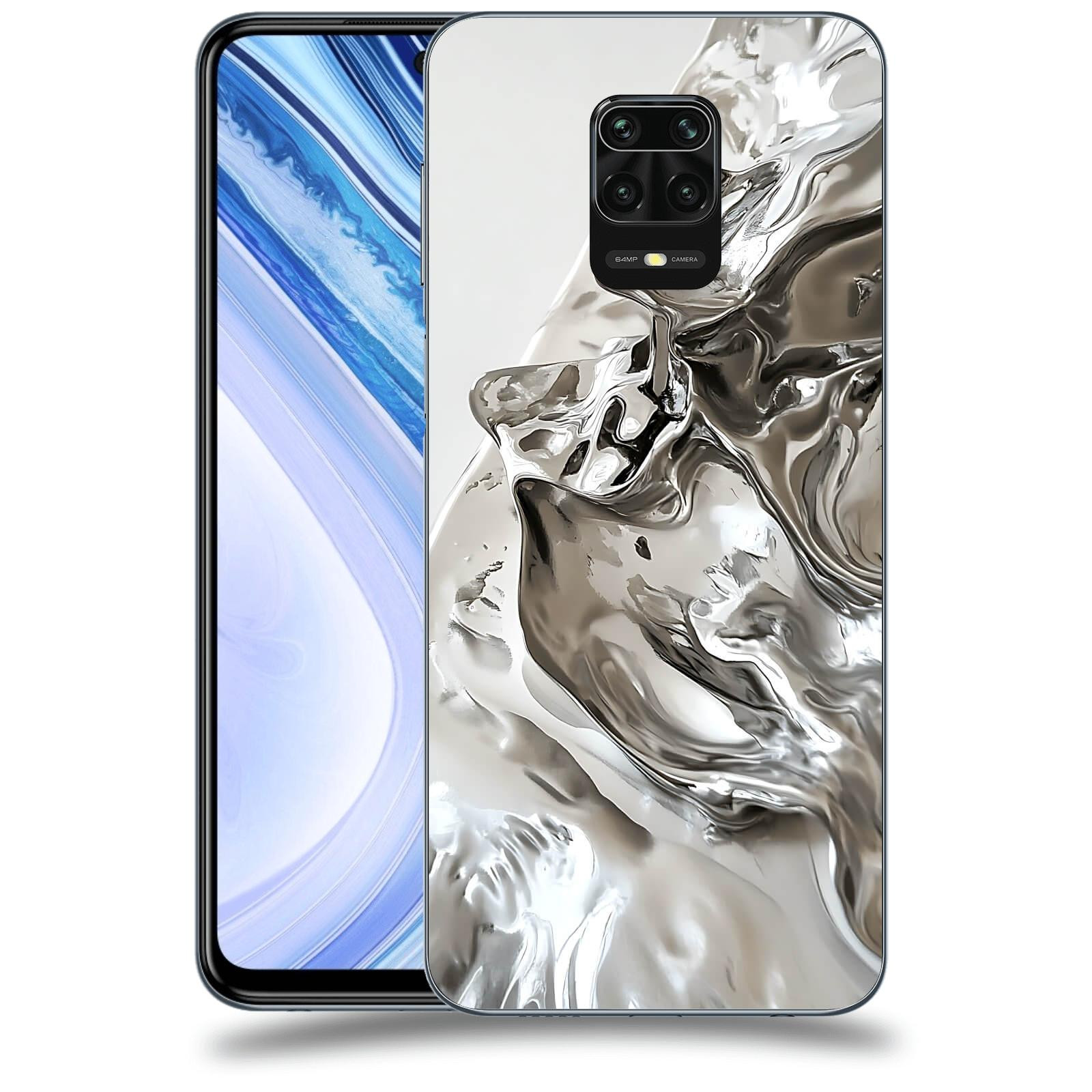 ACOVER Kryt na mobil Xiaomi Redmi Note 9 Pro - Tekutost a Futurismus