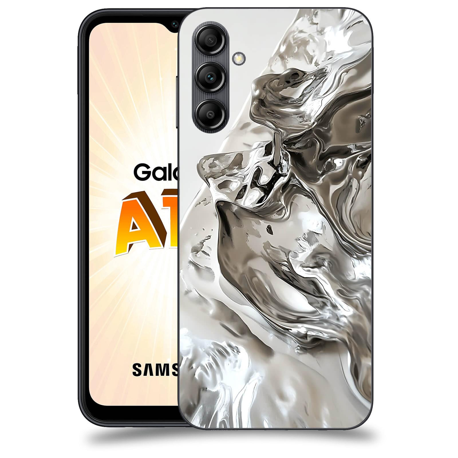 ACOVER Kryt na mobil Samsung Galaxy A14 LTE - Tekutost a Futurismus