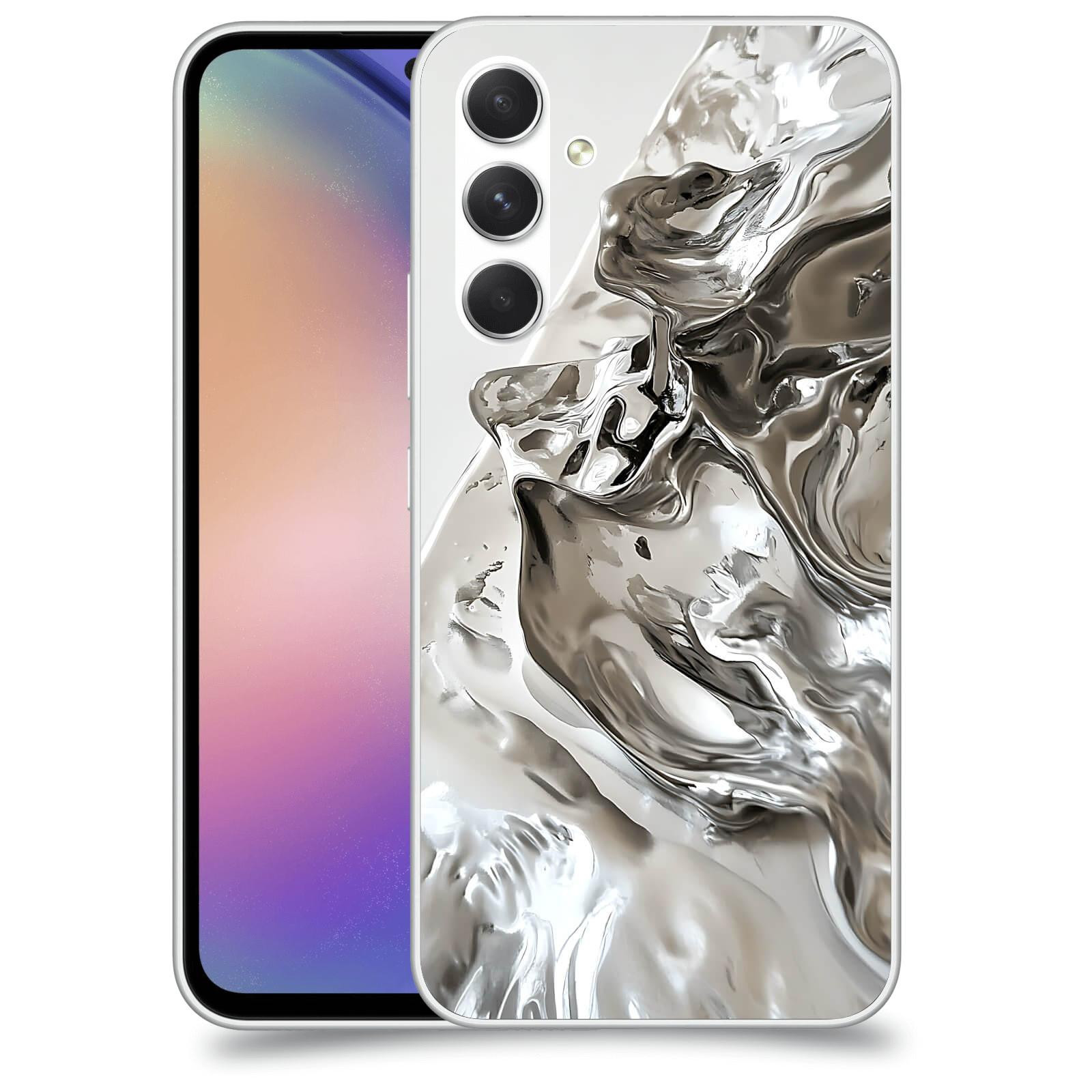 ACOVER Kryt na mobil Samsung Galaxy M54 5G - Tekutost a Futurismus