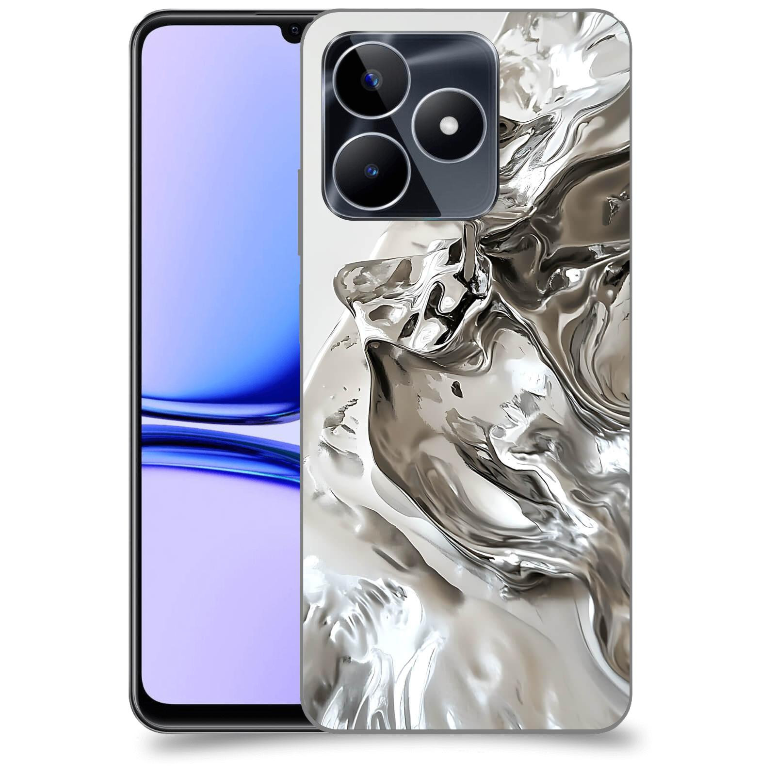 ACOVER Kryt na mobil Realme C53 - Tekutost a Futurismus