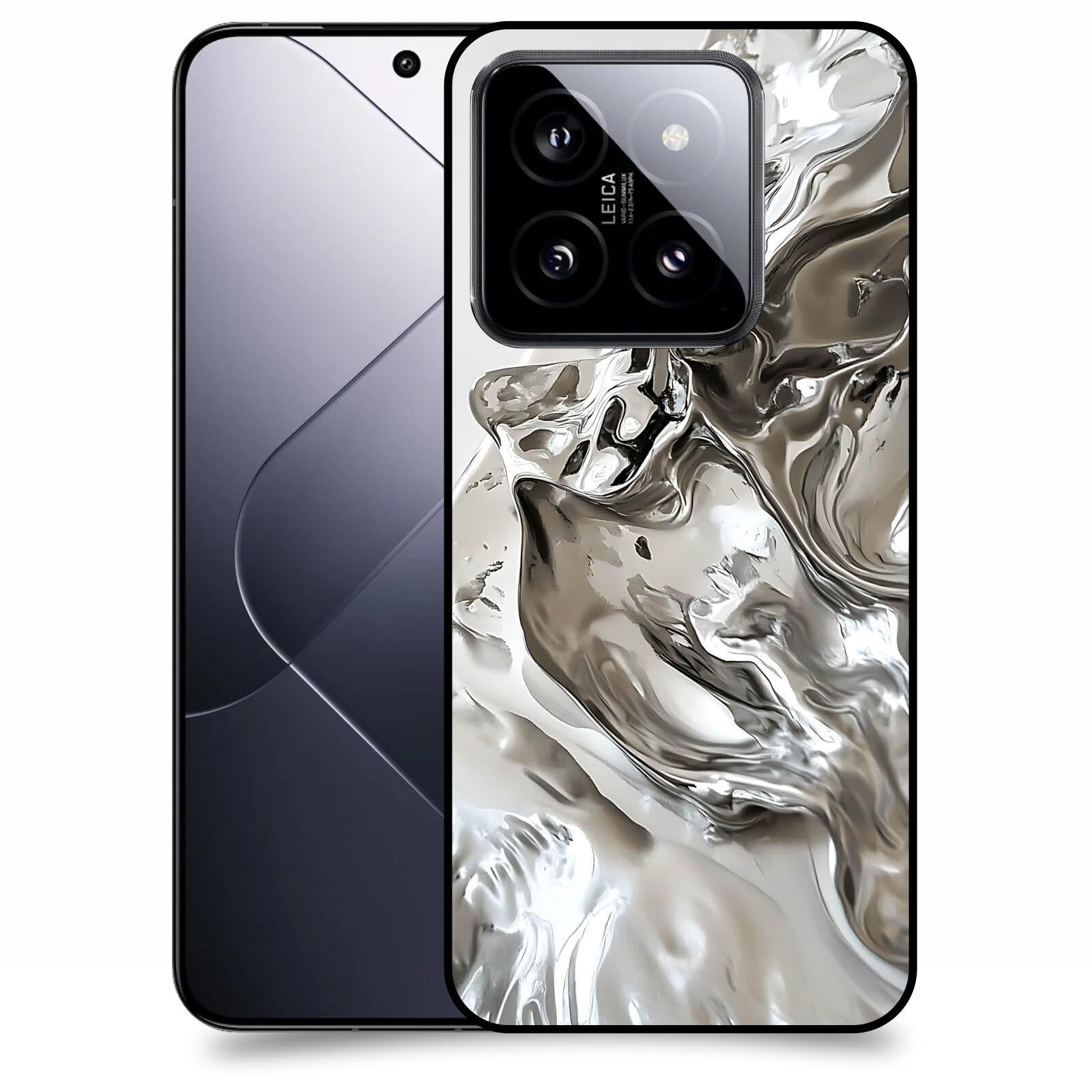 ACOVER Kryt na mobil Xiaomi 14 - Tekutost a Futurismus