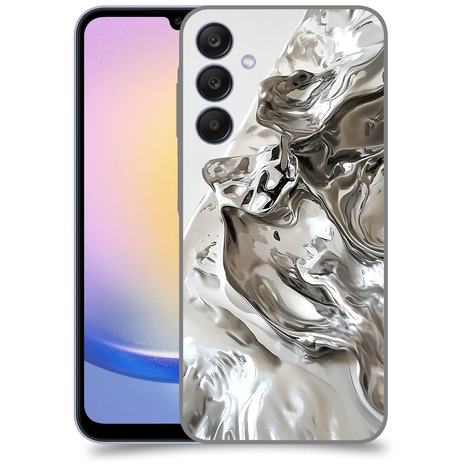 ACOVER Kryt na mobil Samsung Galaxy A25 5G - Tekutost a Futurismus