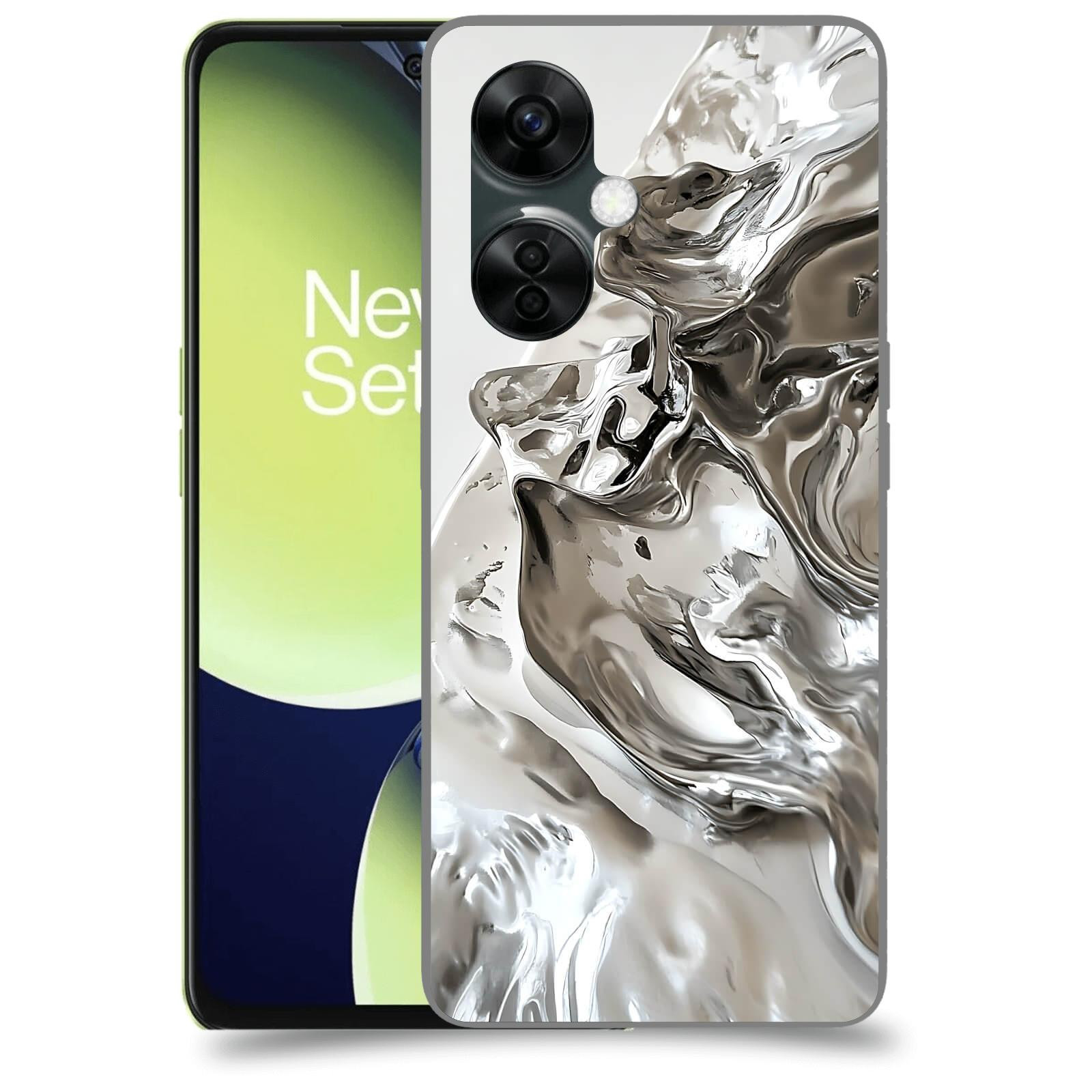 ACOVER Kryt na mobil OnePlus Nord CE 3 Lite 5G - Tekutost a Futurismus