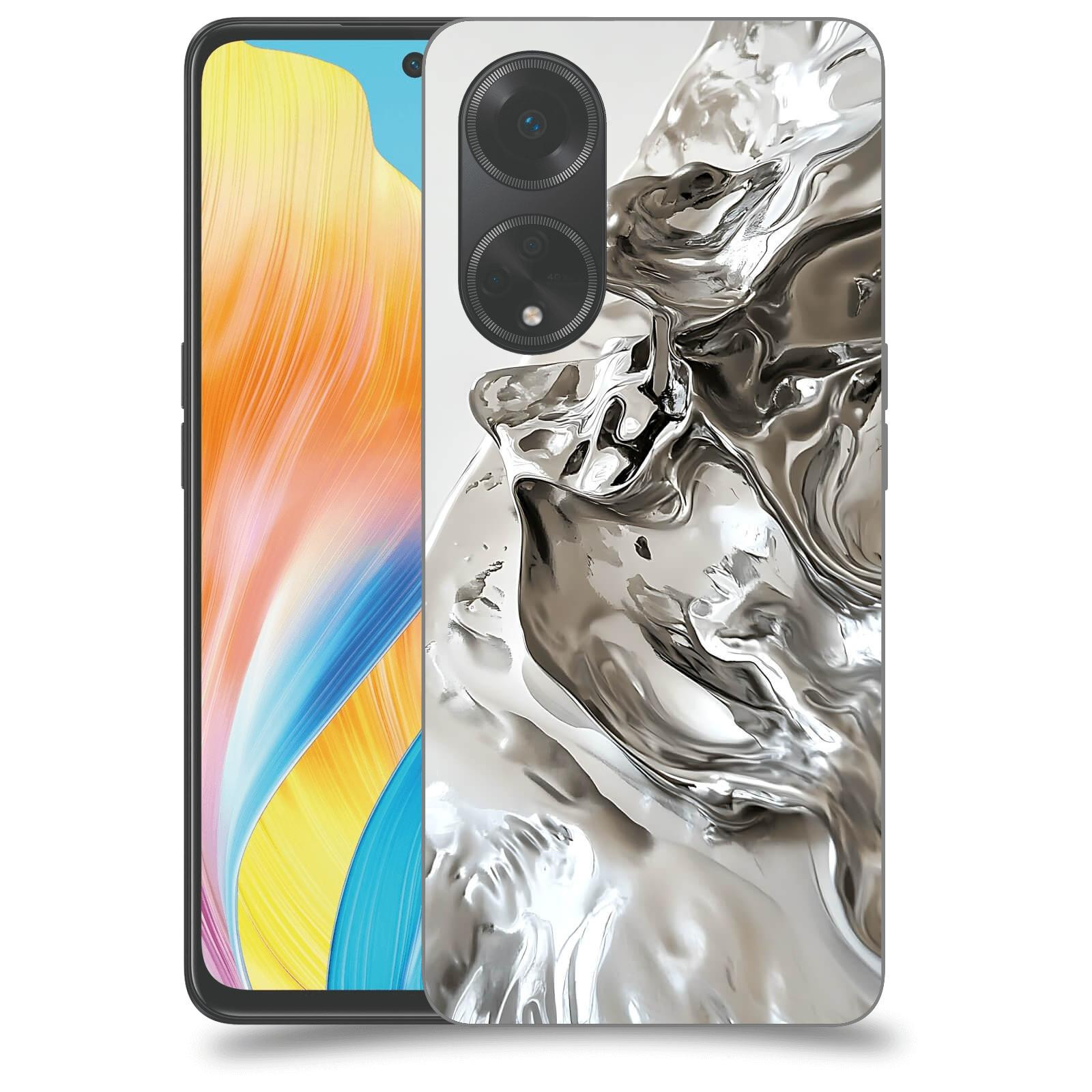 ACOVER Kryt na mobil OPPO A98 5G - Tekutost a Futurismus