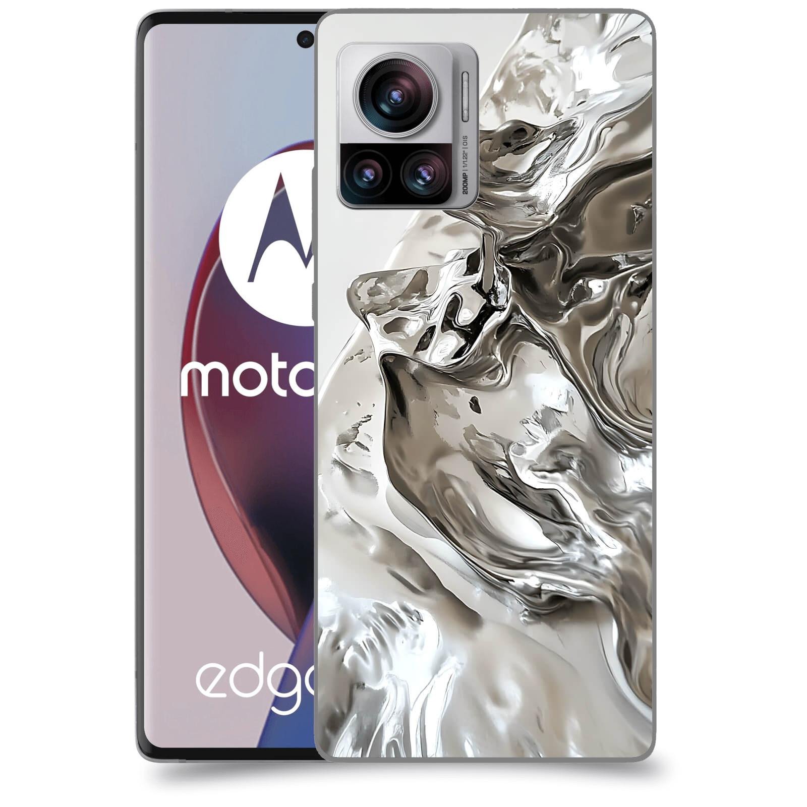 ACOVER Kryt na mobil Motorola Edge 30 Ultra - Tekutost a Futurismus