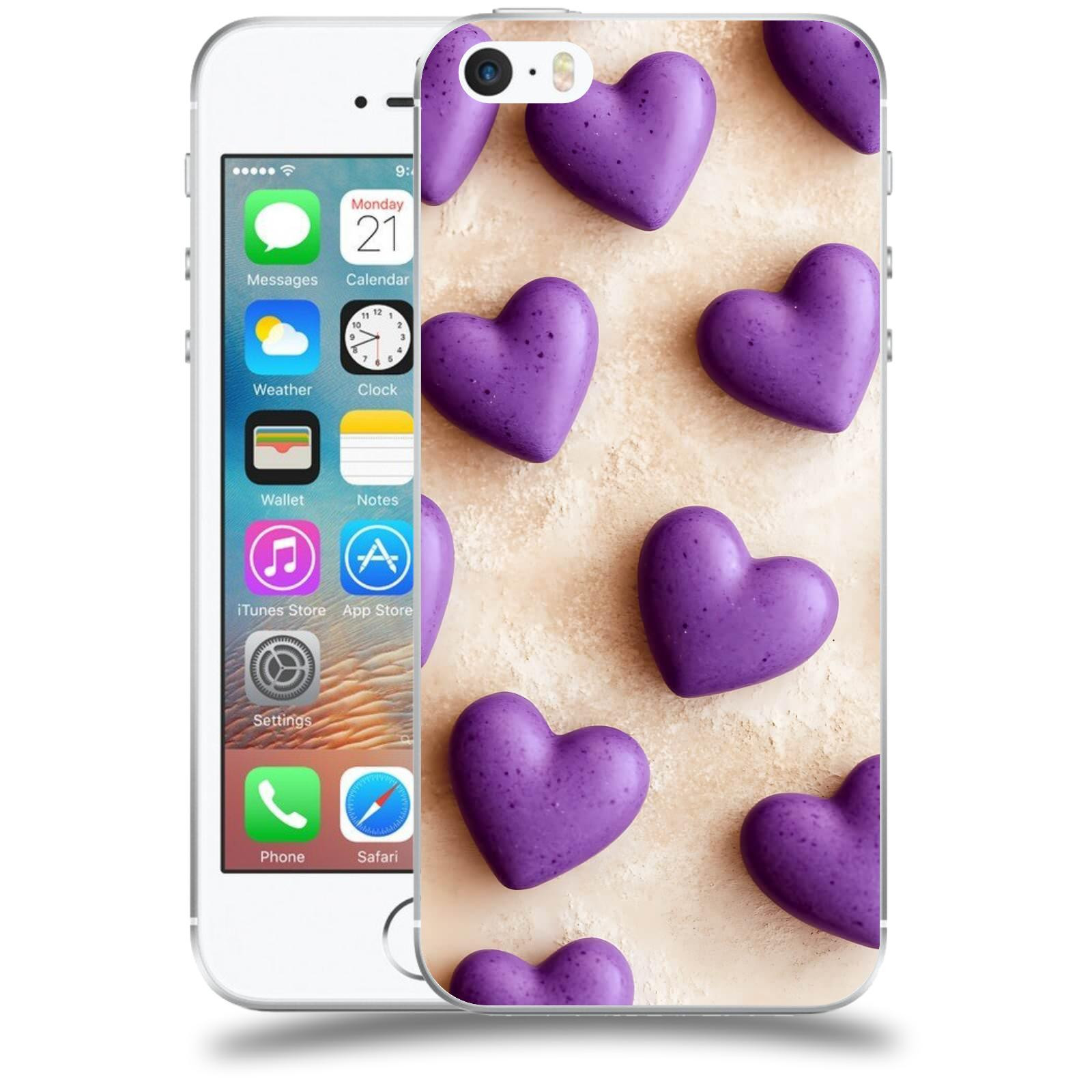 ACOVER Kryt na mobil Apple iPhone 5/5S/SE - Vášeň a Sladkost