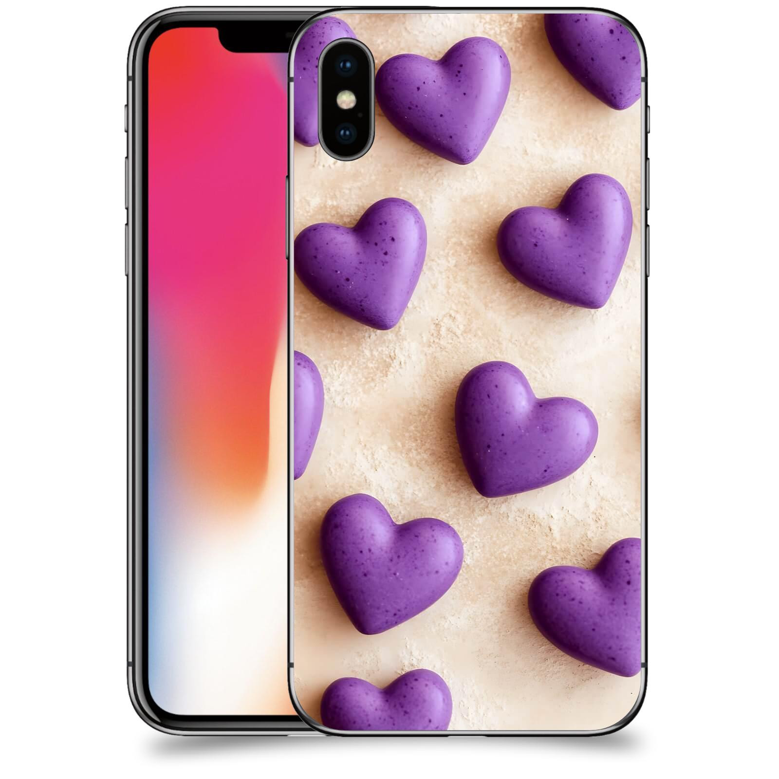 ACOVER Kryt na mobil Apple iPhone X/XS - Vášeň a Sladkost