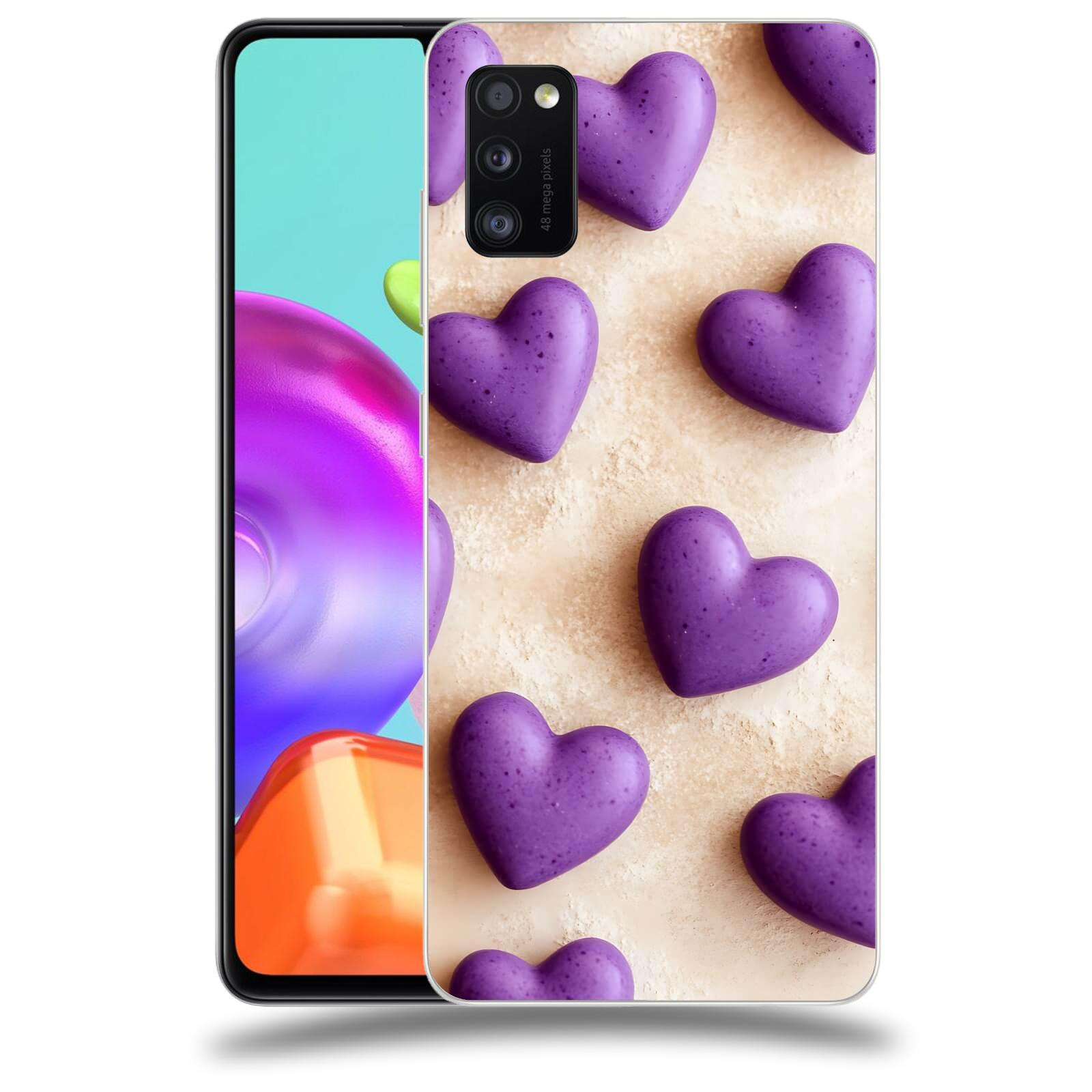 ACOVER Kryt na mobil Samsung Galaxy A41 A415F - Vášeň a Sladkost