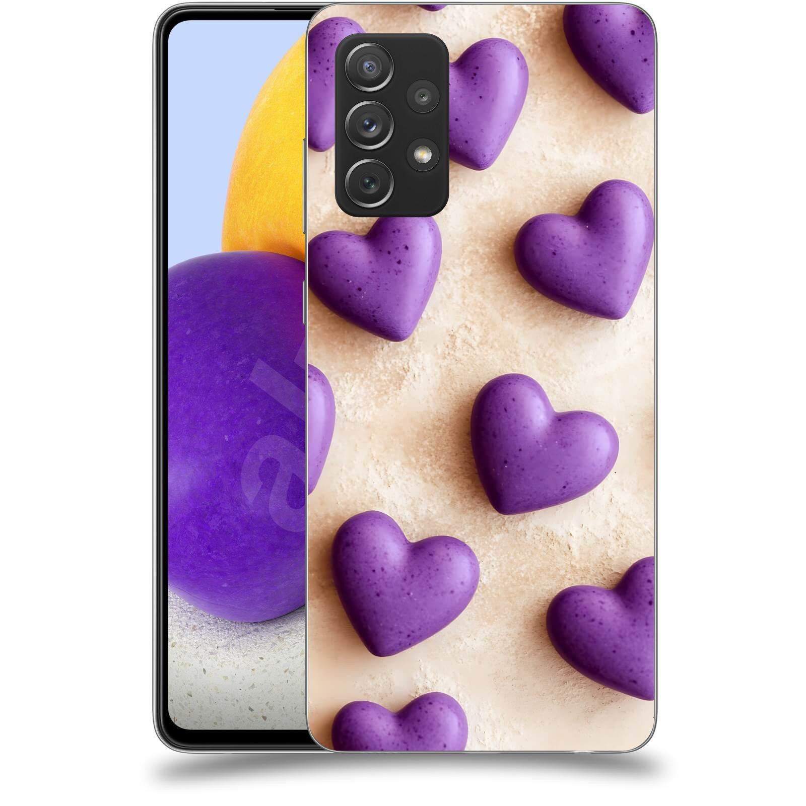 ACOVER Kryt na mobil Samsung Galaxy A72 A725F - Vášeň a Sladkost