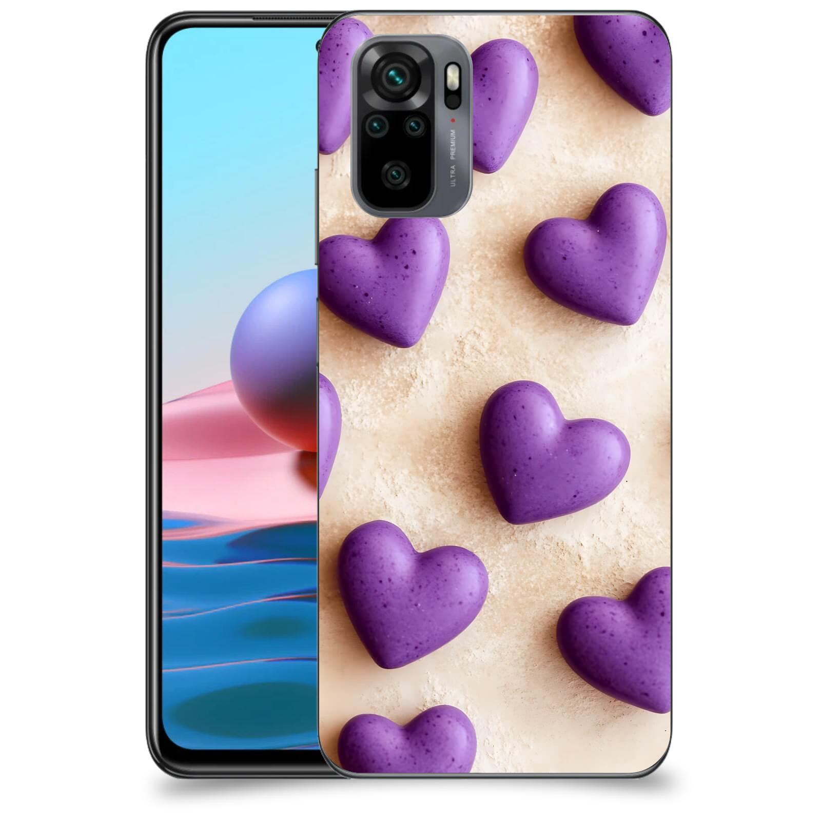 ACOVER Kryt na mobil Xiaomi Redmi Note 10 - Vášeň a Sladkost
