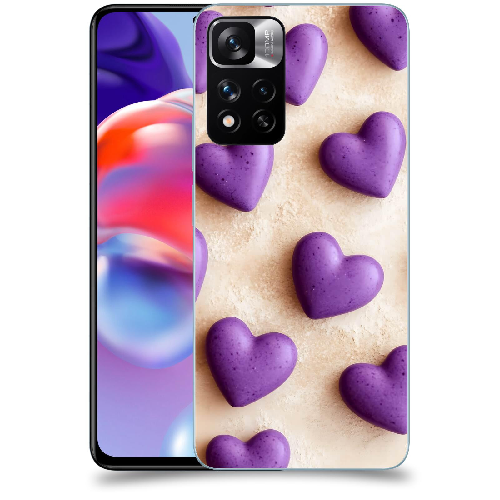 ACOVER Kryt na mobil Xiaomi Redmi Note 11 Pro+ 5G - Vášeň a Sladkost
