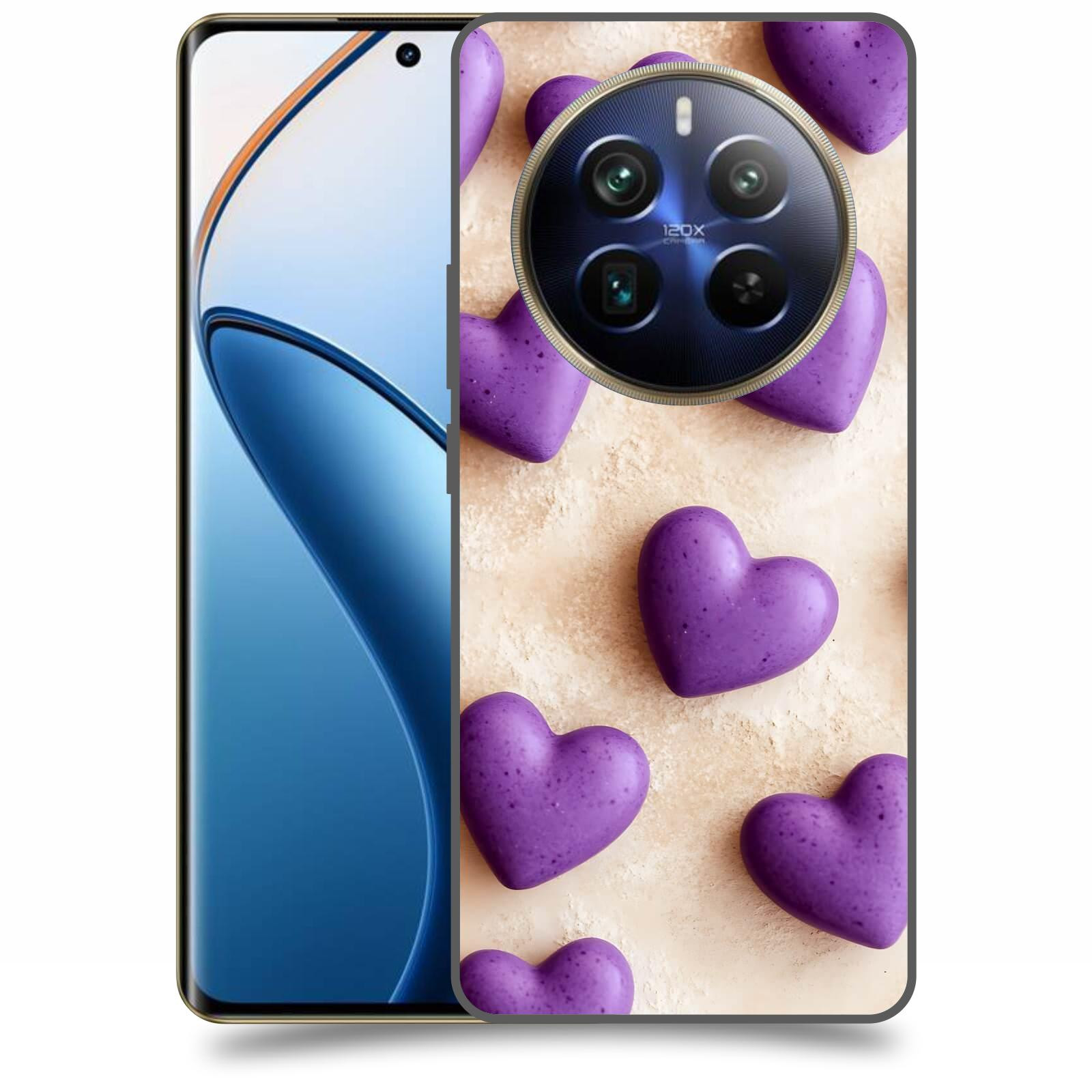 ACOVER Kryt na mobil Realme 12 pro+ 5g - Vášeň a Sladkost