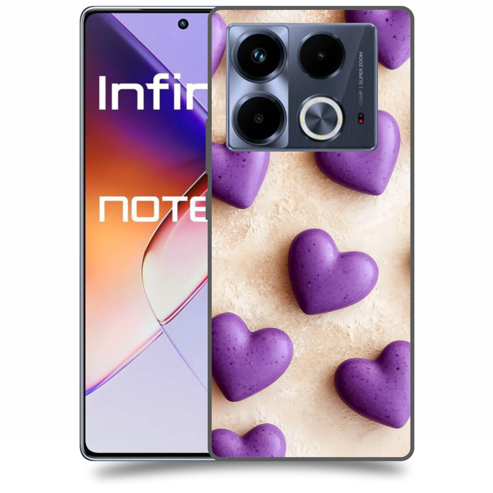 ACOVER Kryt na mobil Infinix Note 40 - Vášeň a Sladkost