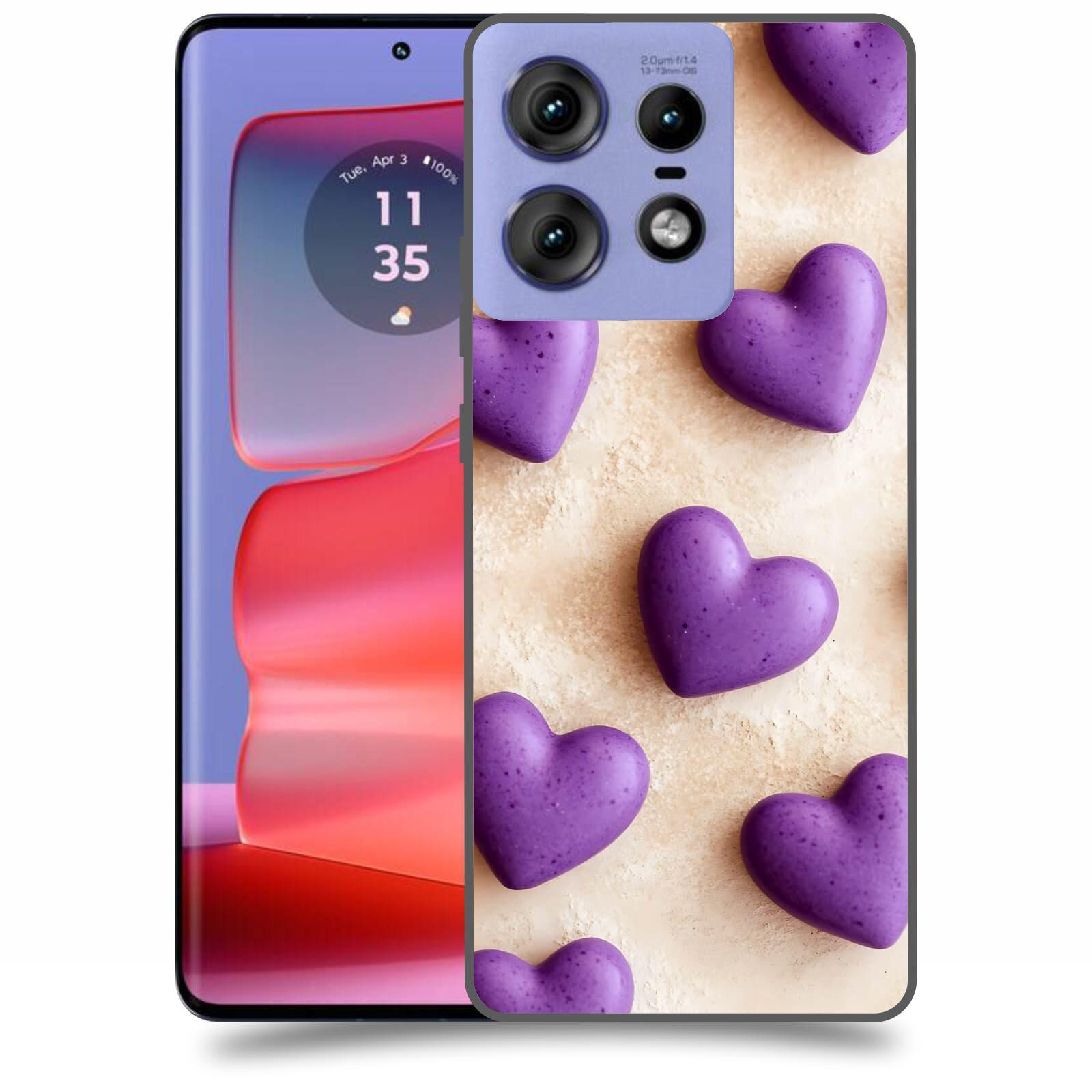 ACOVER Kryt na mobil Motorola Edge 50 Pro - Vášeň a Sladkost