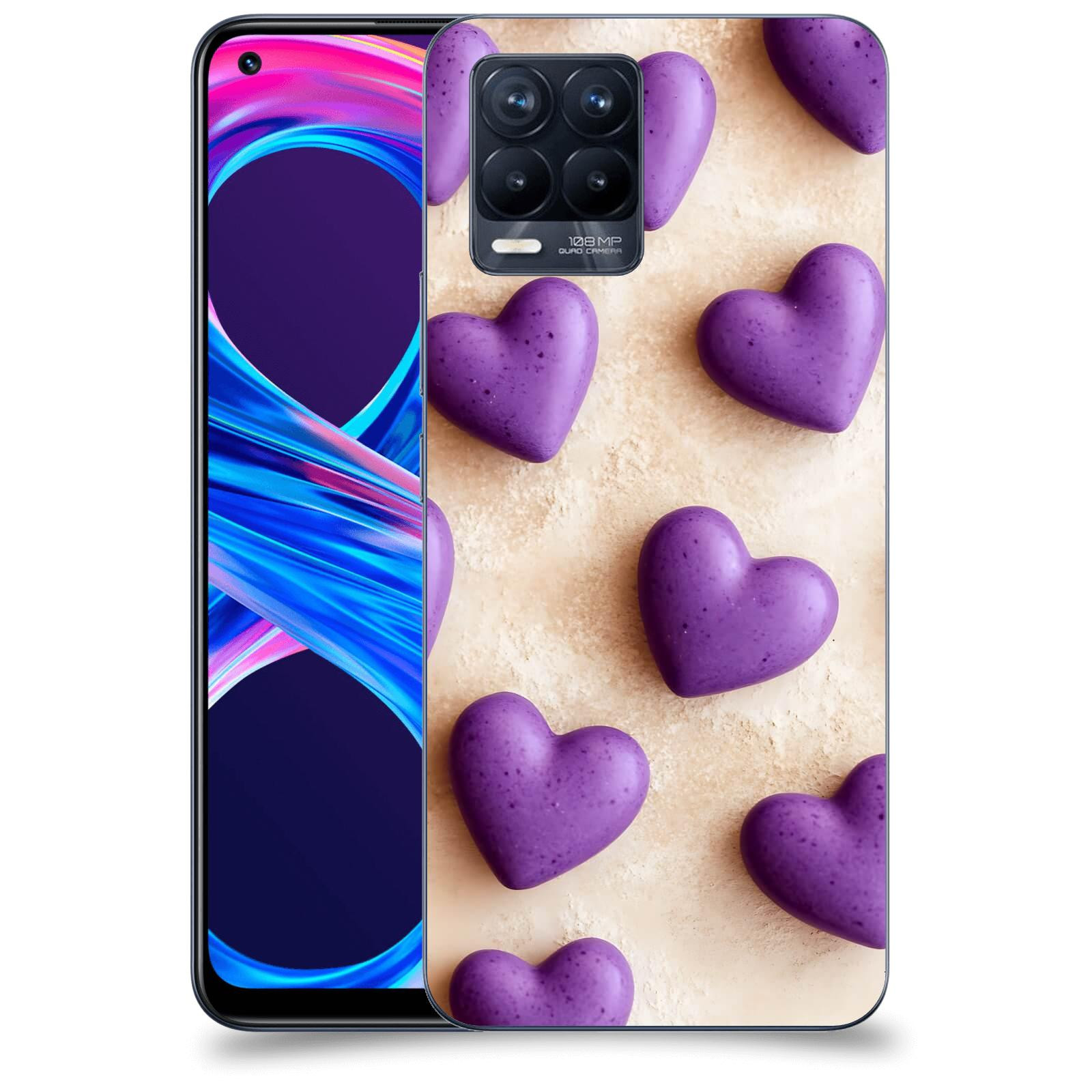ACOVER Kryt na mobil Realme 8 Pro - Vášeň a Sladkost
