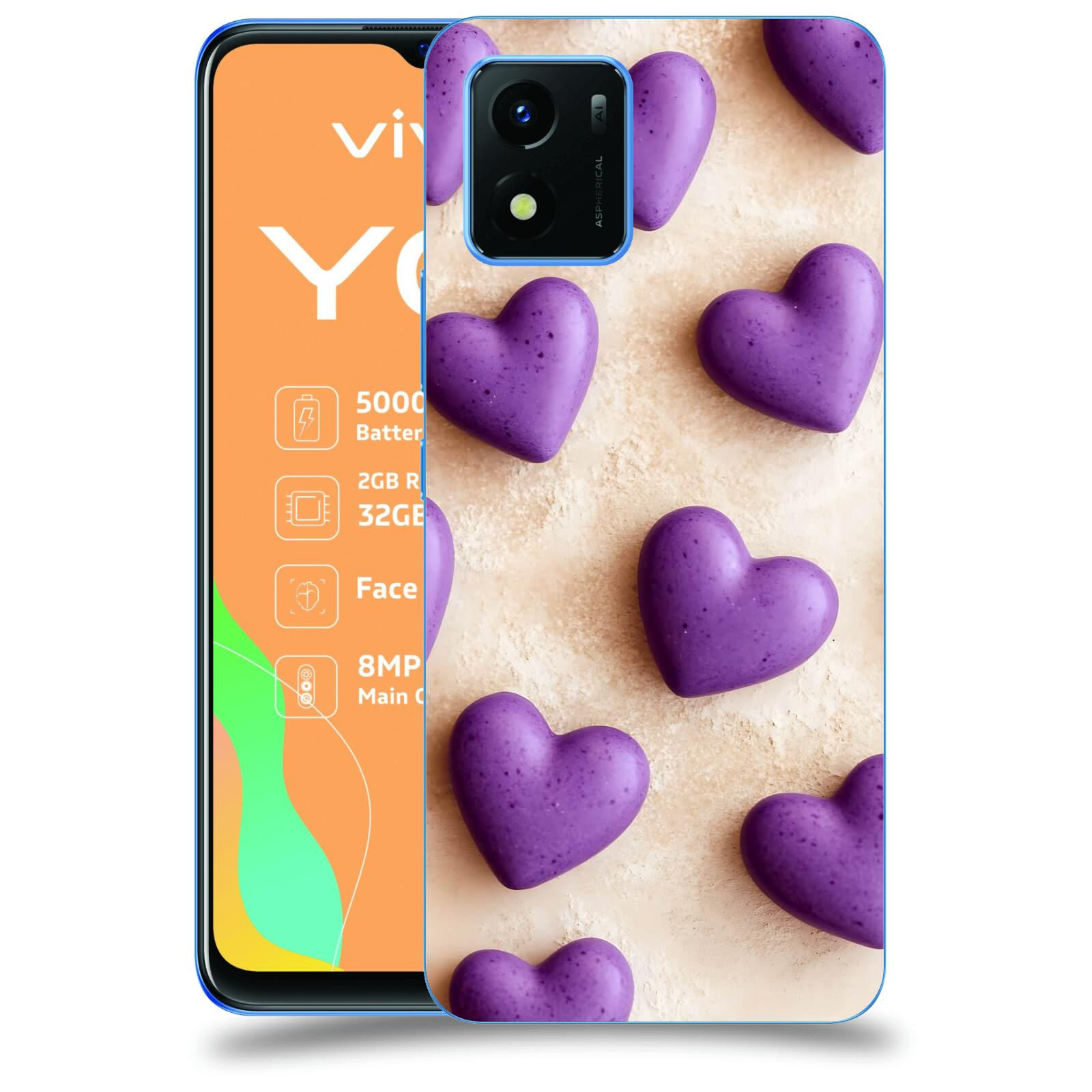 ACOVER Kryt na mobil Vivo Y01 - Vášeň a Sladkost
