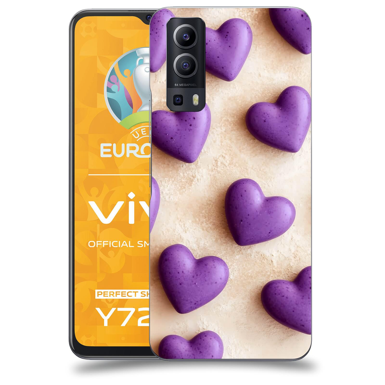 ACOVER Kryt na mobil Vivo Y72 5G - Vášeň a Sladkost
