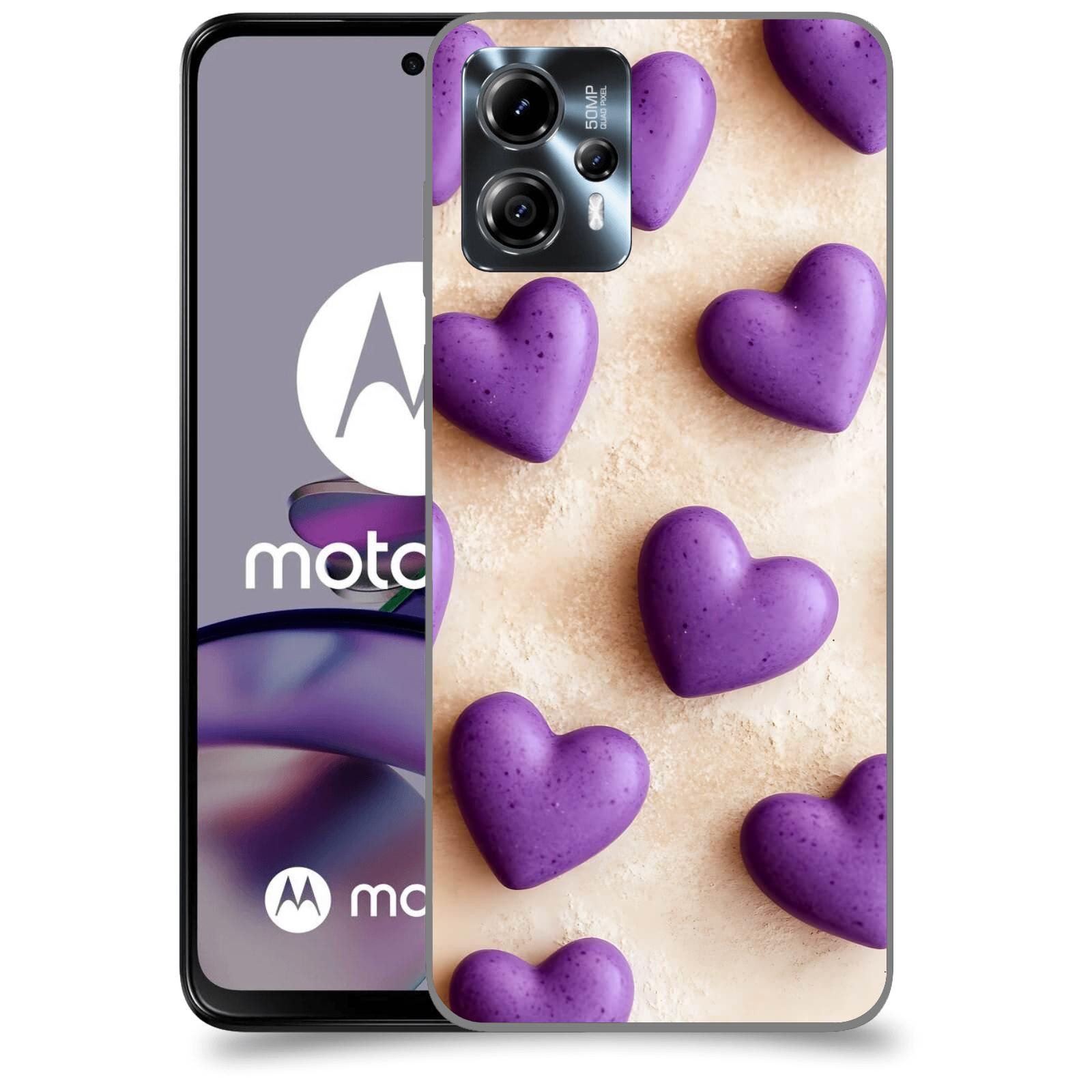 ACOVER Kryt na mobil Motorola Moto G13 - Vášeň a Sladkost
